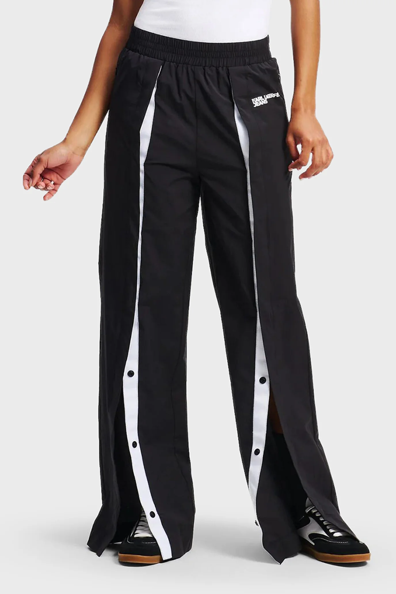 Женские черные брюки TRACK PANT Karl Lagerfeld Jeans A2W10024 — MD
