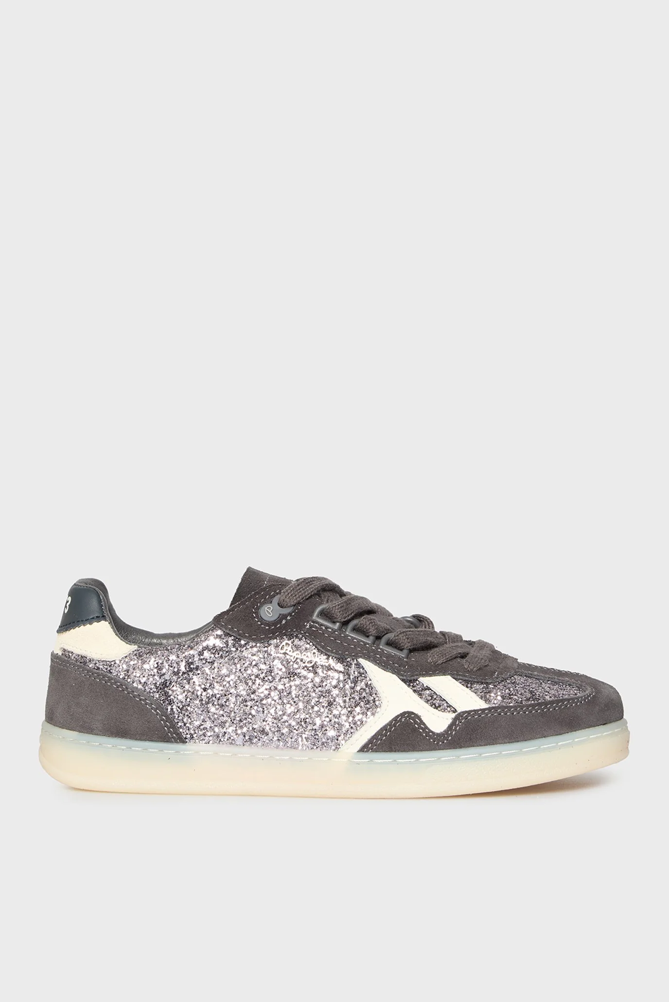 Жіночі замшеві снікерси BALL GLITTER Pepe Jeans PLS000012 — MD-Fashion