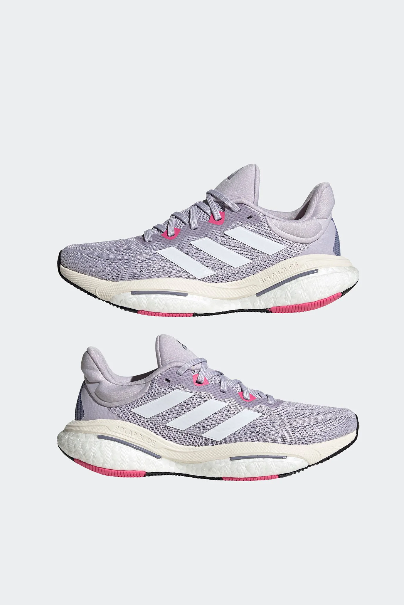Жіночі фіолетові кросівки SOLARGLIDE 6 adidas HP7655 — MD-Fashion