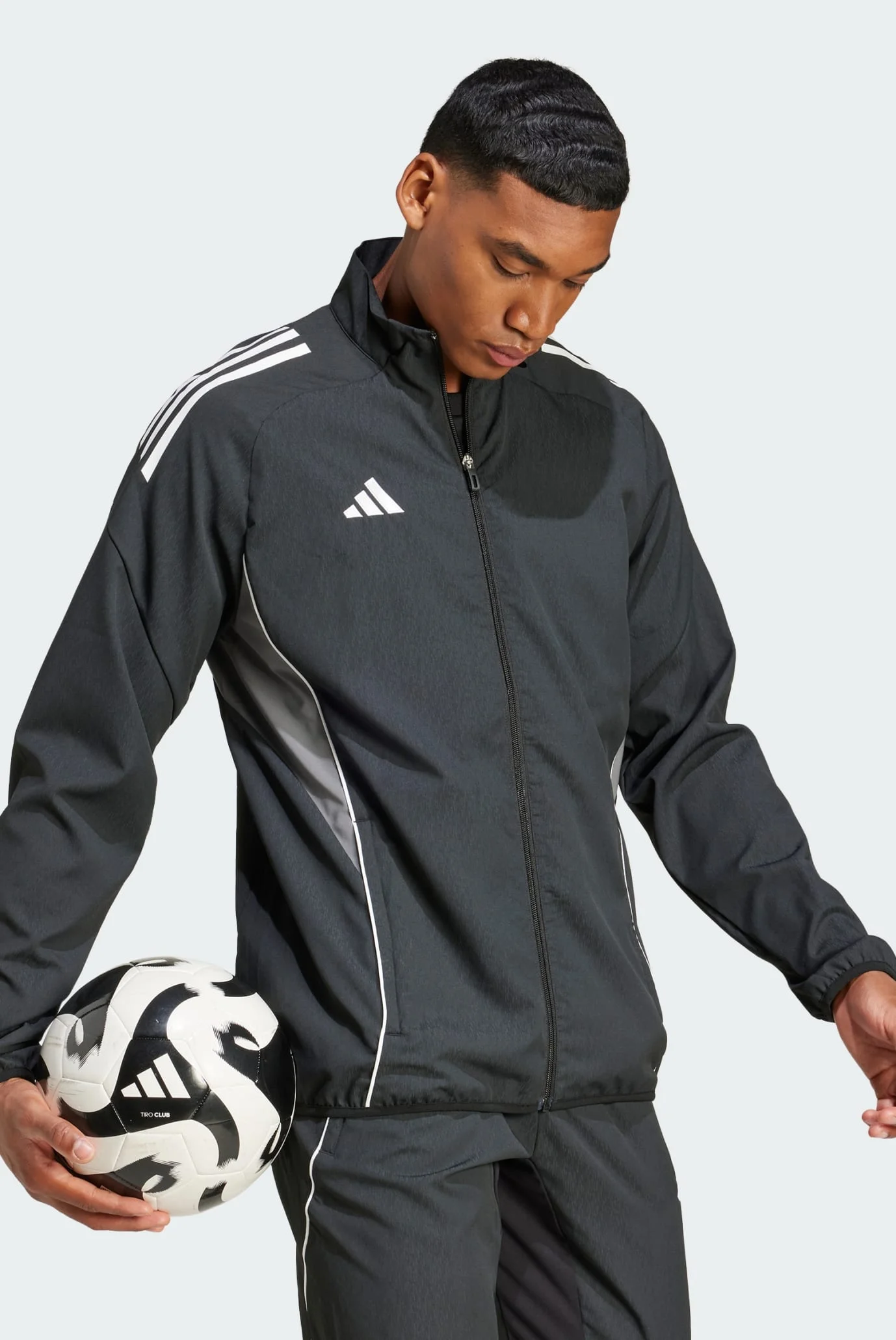 Чоловіча чорна куртка Tiro 25 Competition Presentation adidas