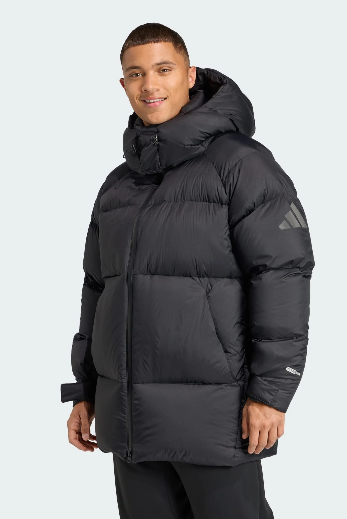Чоловічий чорний пуховик MYSHELTER Climawarm Down adidas JL6960