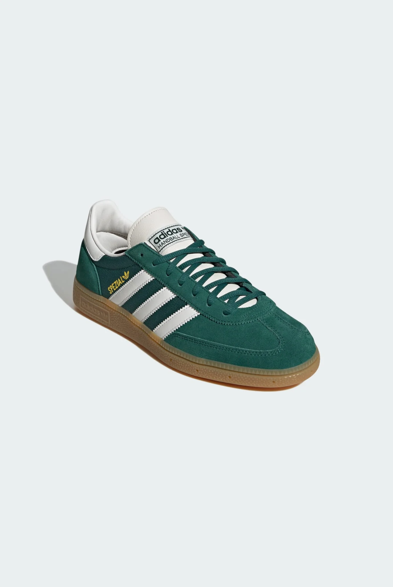 Чоловічі зелені снікерси Handball Spezial adidas JH5438 — MD-Fashion