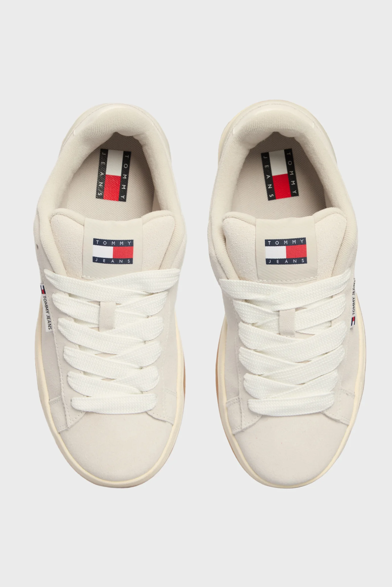 Женские серые замшевые сникерсы TJW SKATE SNEAKER Tommy Jeans