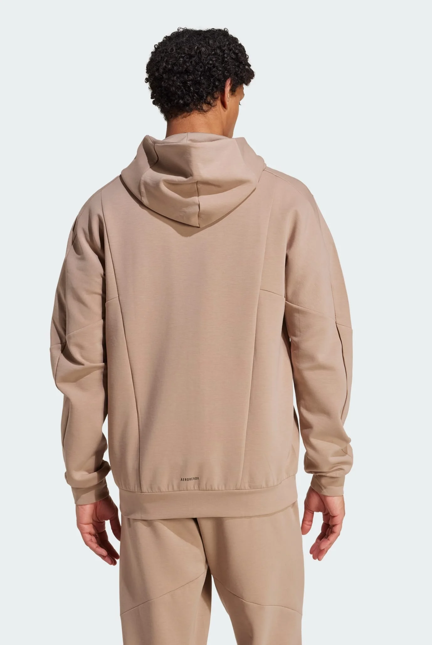 Чоловіча бежева спортивна кофта Designed for Training Full-Zip