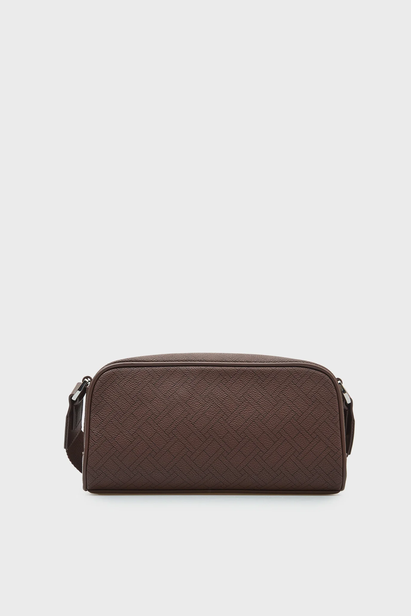 Мужская коричневая сумка с узором FLAG MONOGRAM Tommy Hilfiger