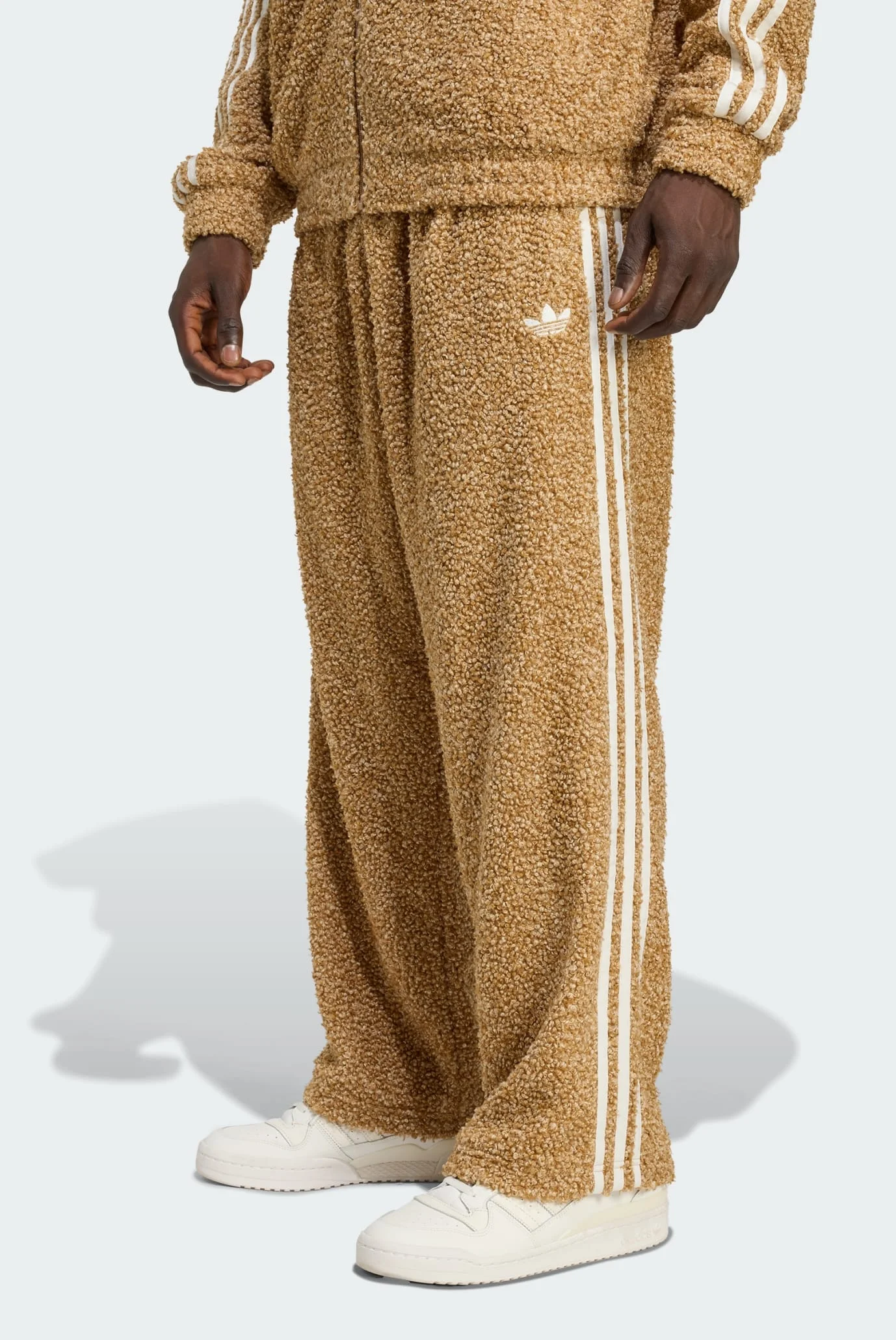 Мужские коричневые спортивные брюки BOUCLE FIREBIRD adidas KR5156