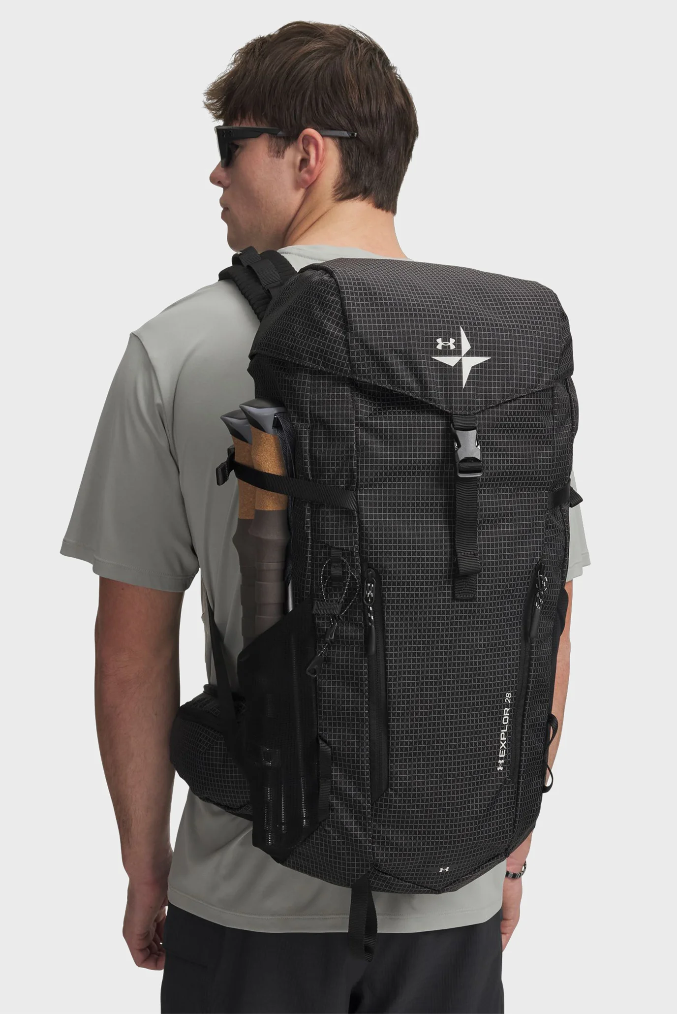 Черный рюкзак UA Explor Backpack-BLK Under Armour 6014789-001 — MD