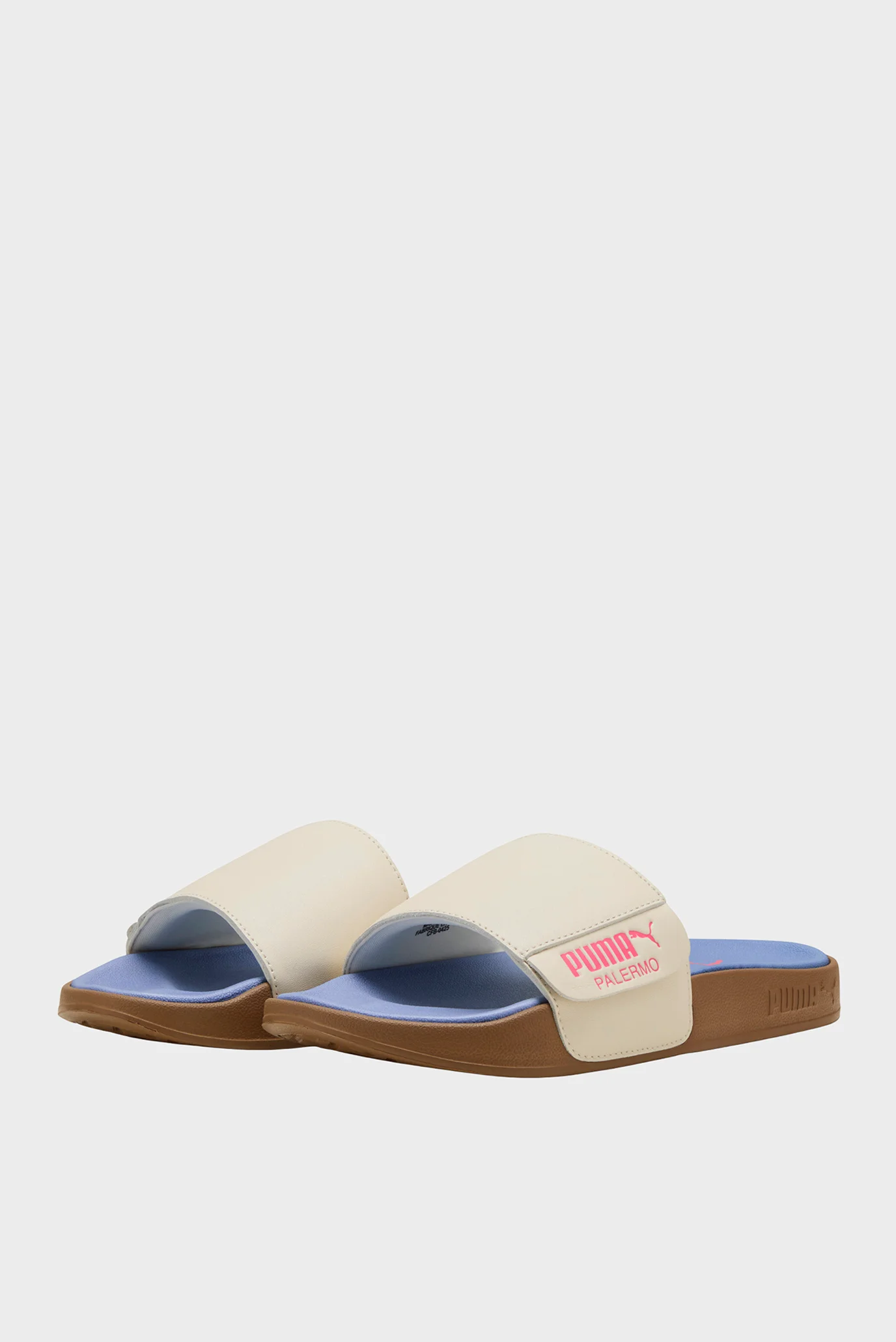 Женские белые слайдеры Leadcat 2.0 Palermo Sandals Unisex PUMA