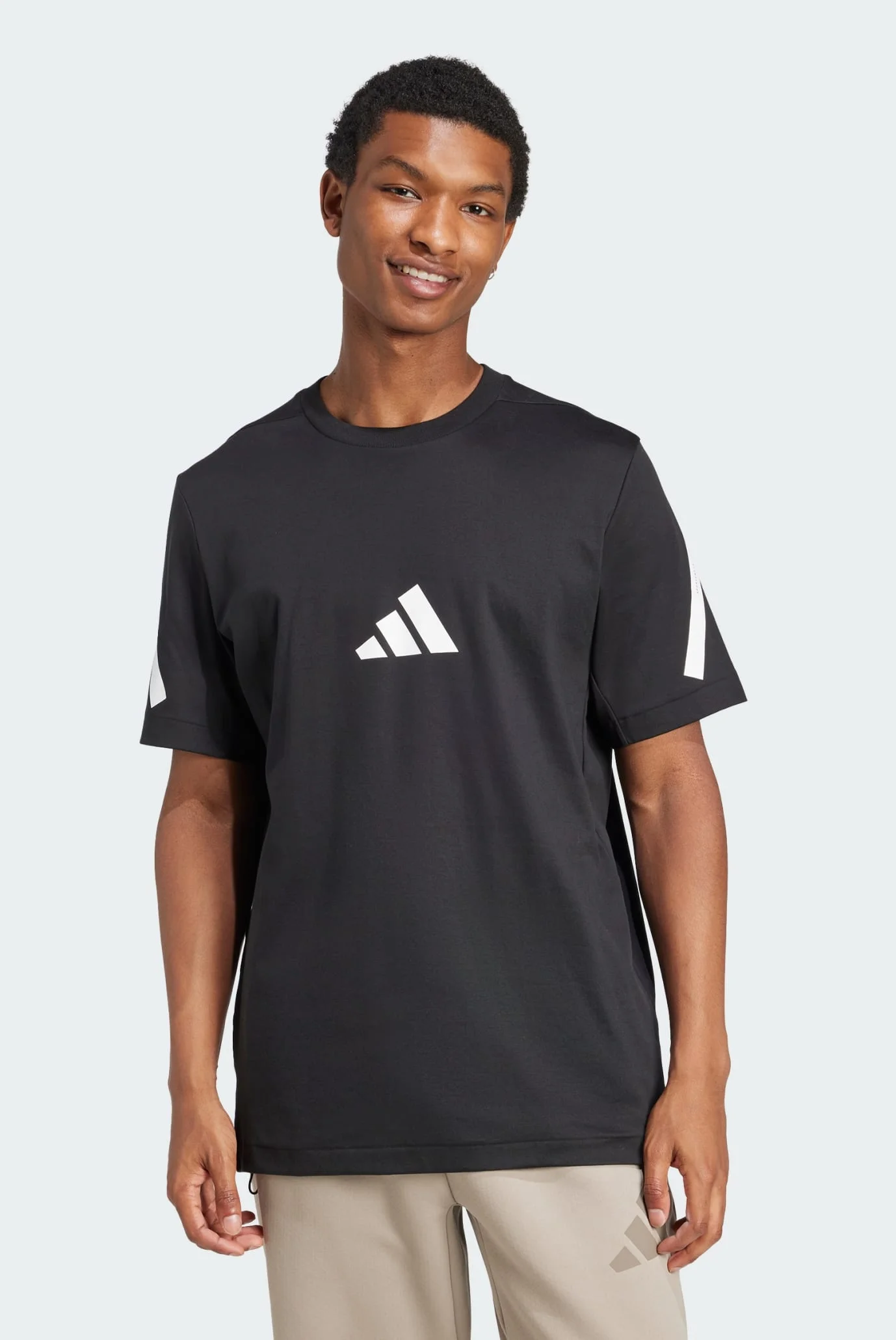 Мужская черная футболка adidas Z.N.E. adidas JC7920 — MD-Fashion
