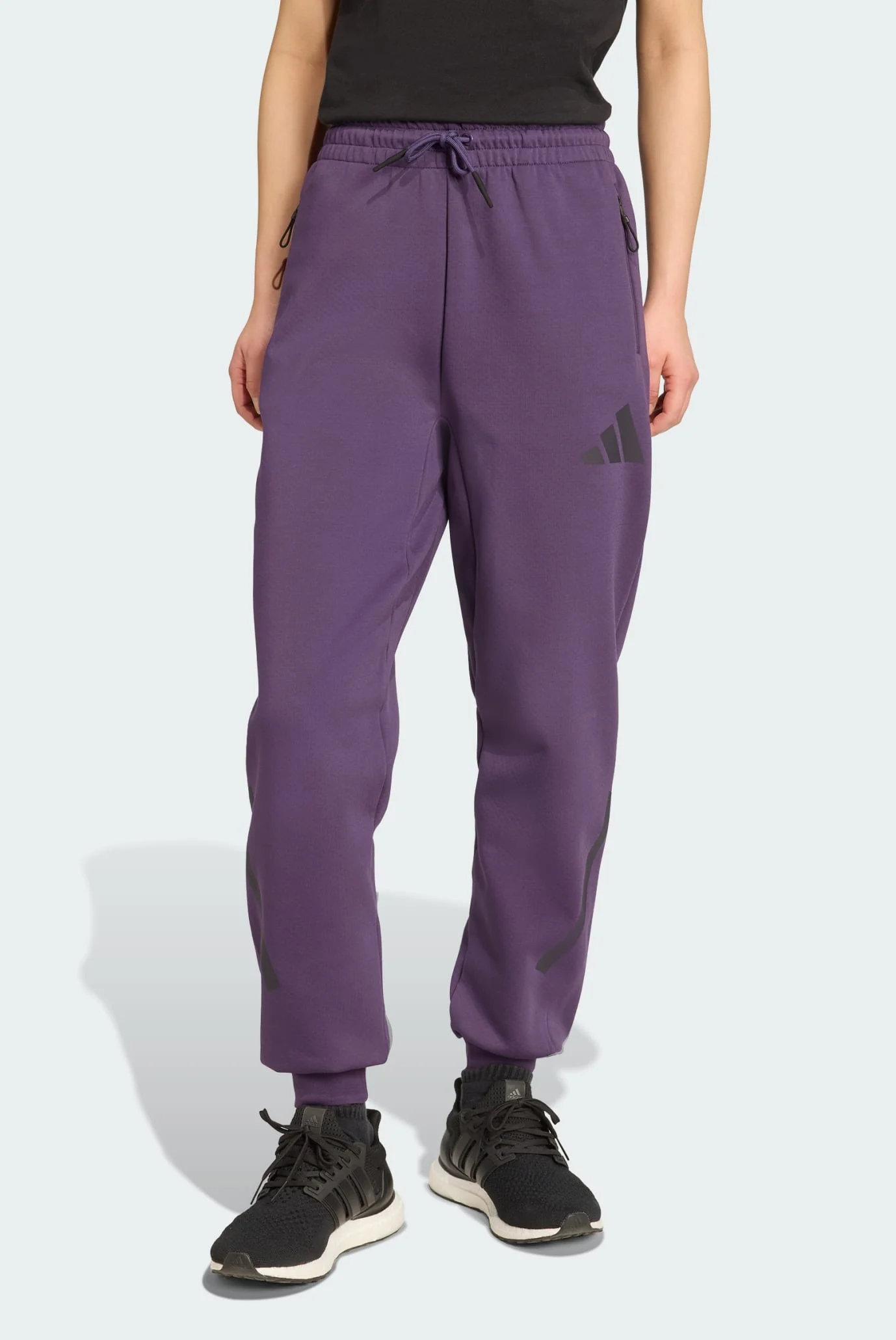 Женские фиолетовые спортивные брюки adidas Z.N.E. adidas JW7740