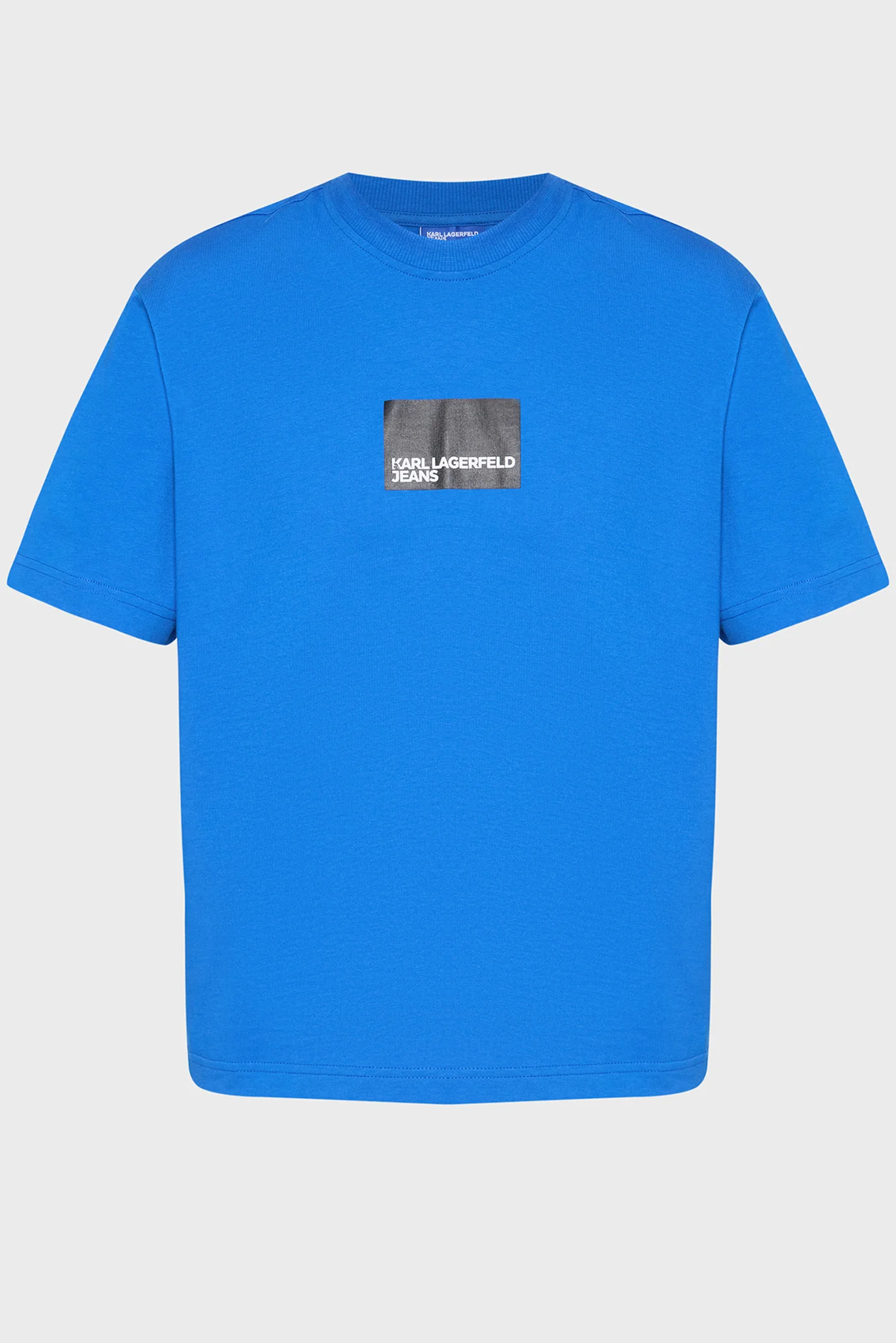 Жіноча синя футболка REG SS BOX Karl Lagerfeld Jeans A1W17006 — MD