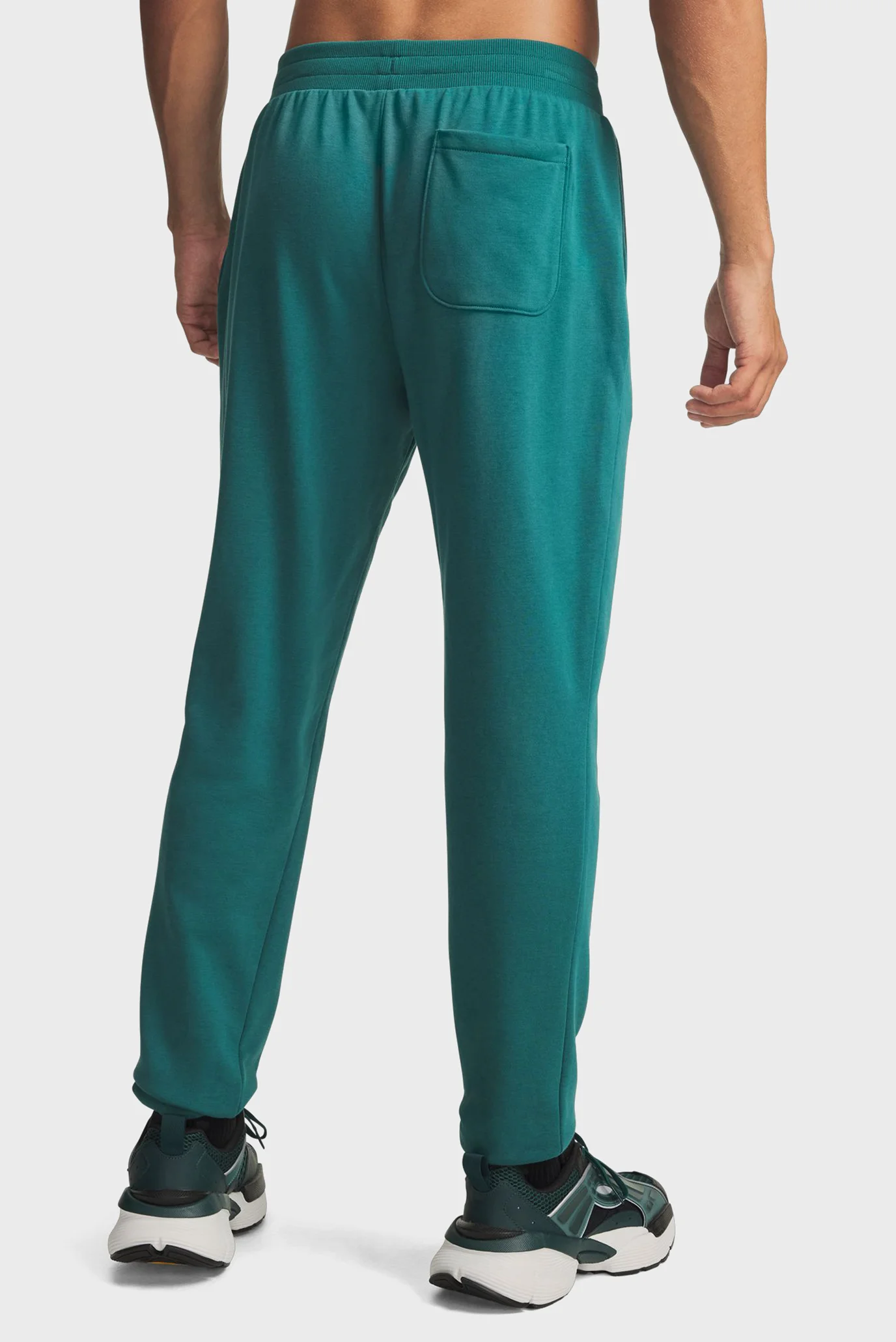 Мужские зеленые спортивные брюки UA Rival LW Graphic Jogger-GRN