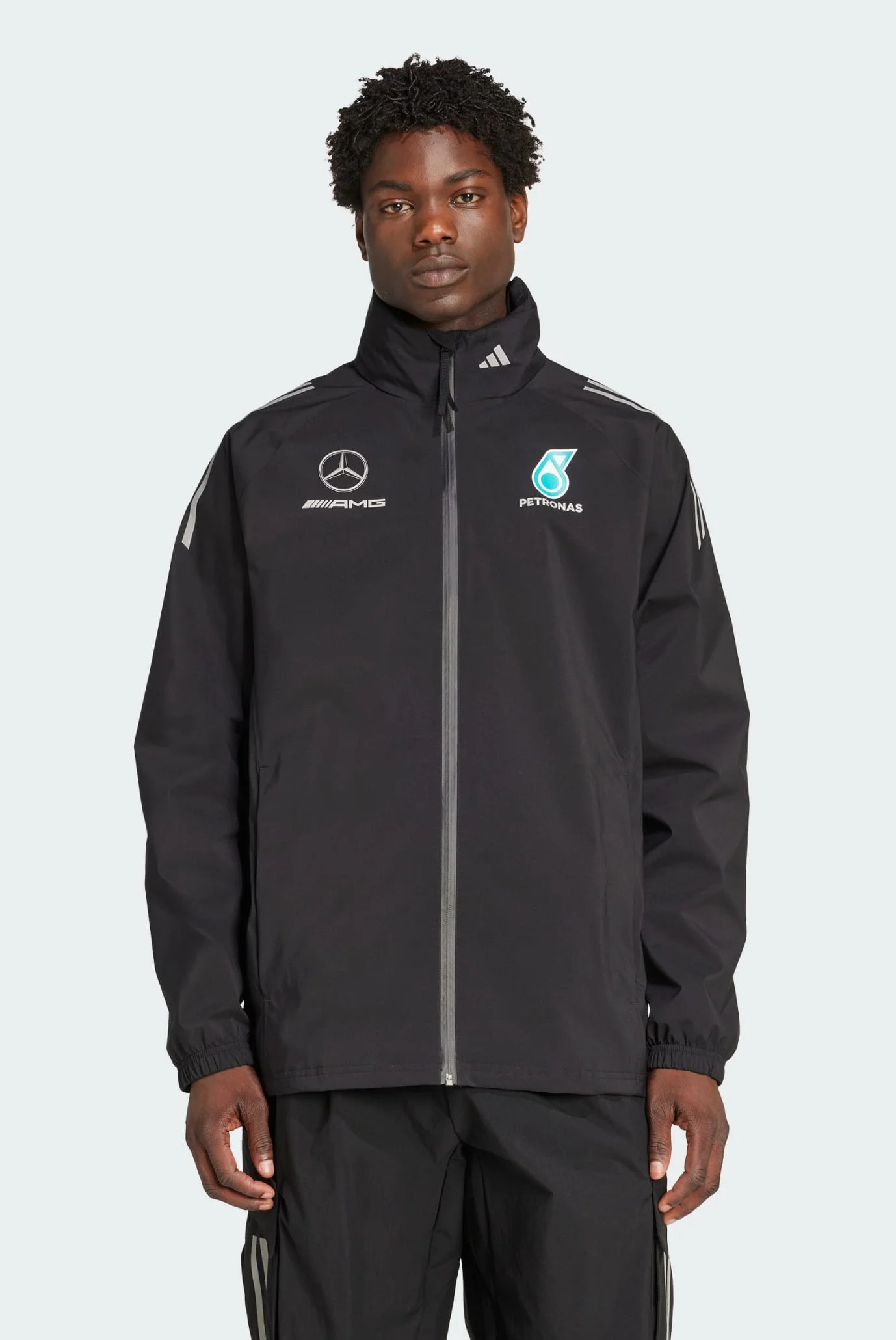 Чоловіча чорна куртка Mercedes - AMG Petronas Formula One Team