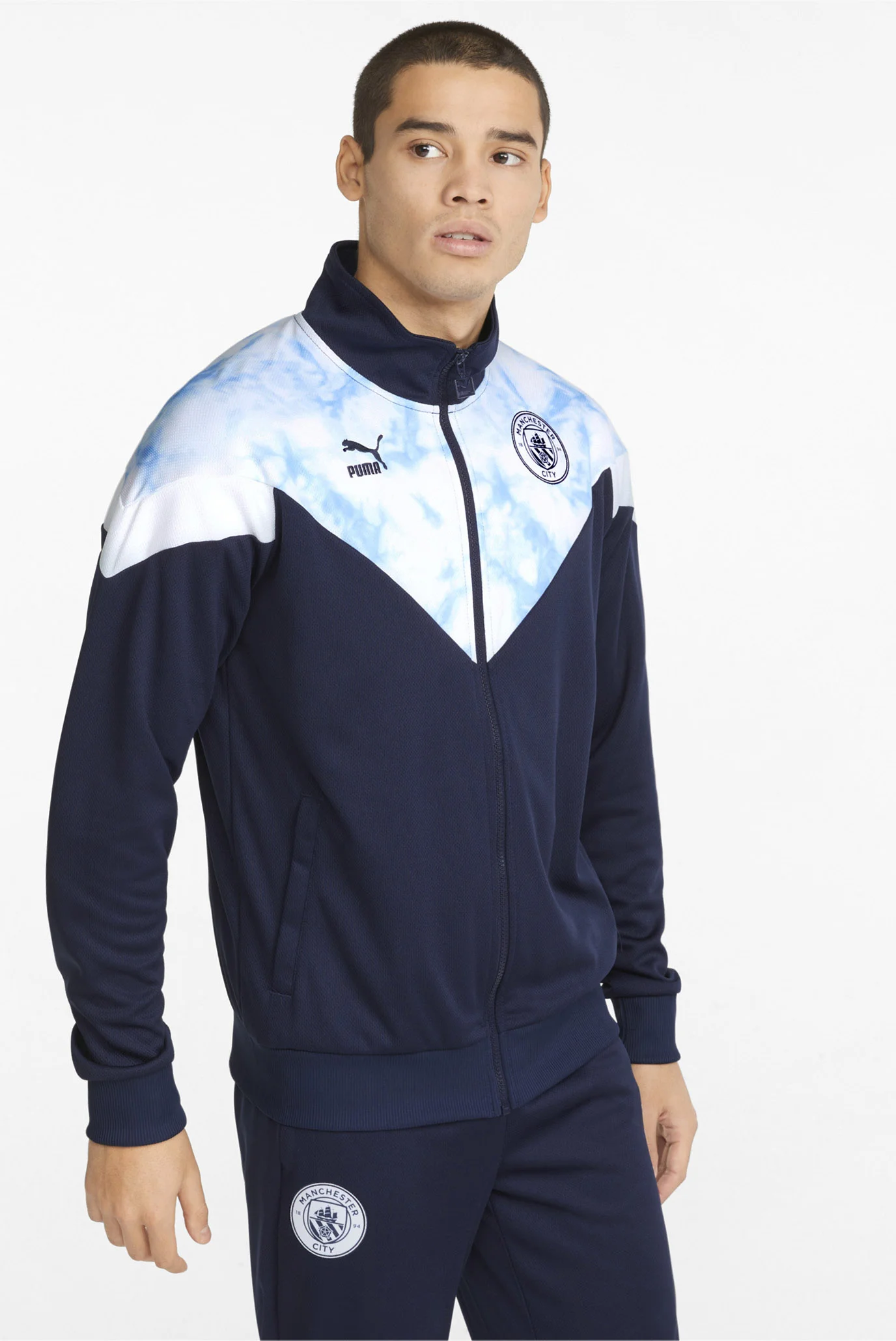 【新品・未使用】MLB シカゴカブス プレミアジャケット Majestic XL Олимпийка Man City Iconic MCS Men's Football Track Jacket PUMA