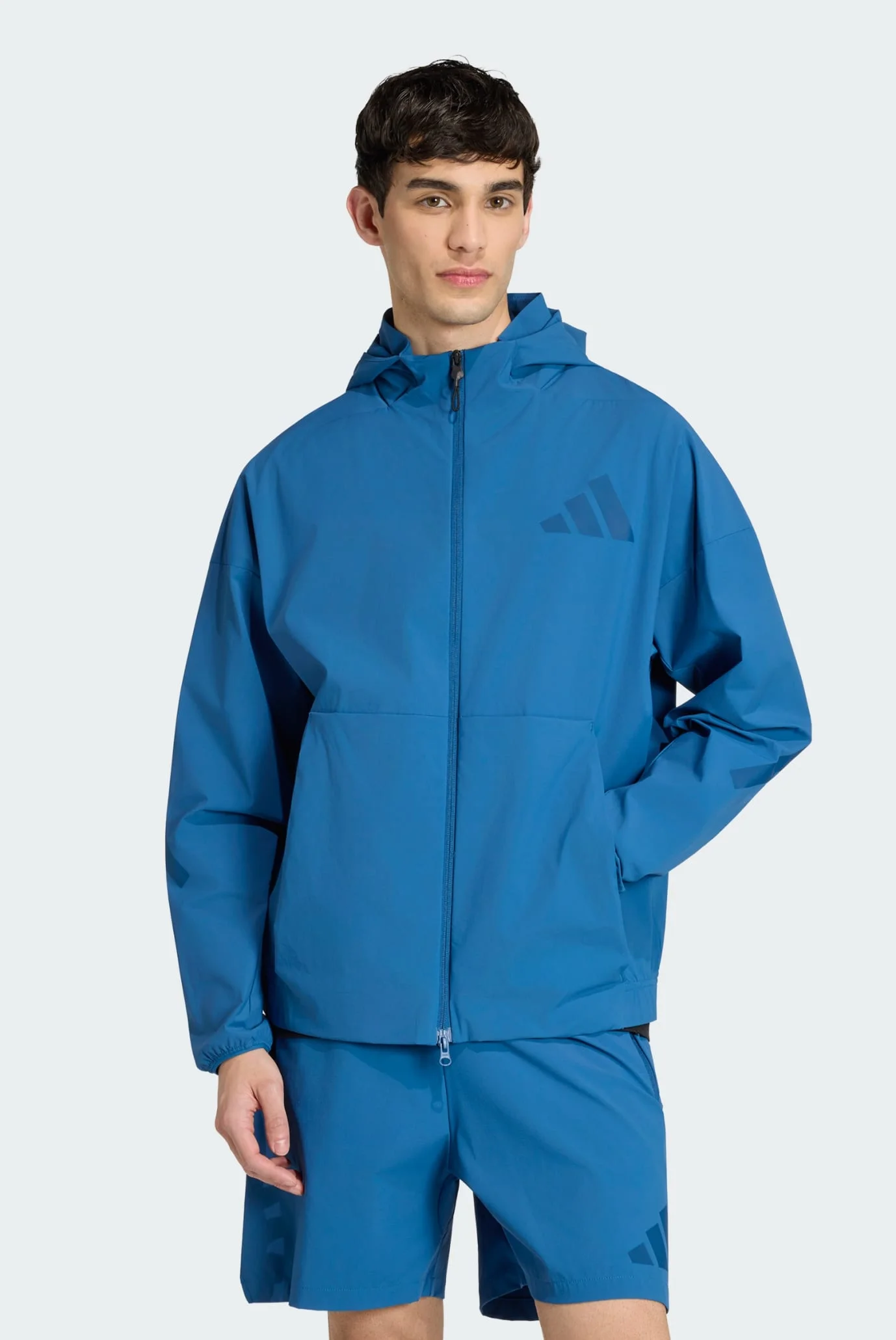 Мужское синее худи ADIDAS Z.N.E. WOVEN adidas KF1823 — MD-Fashion
