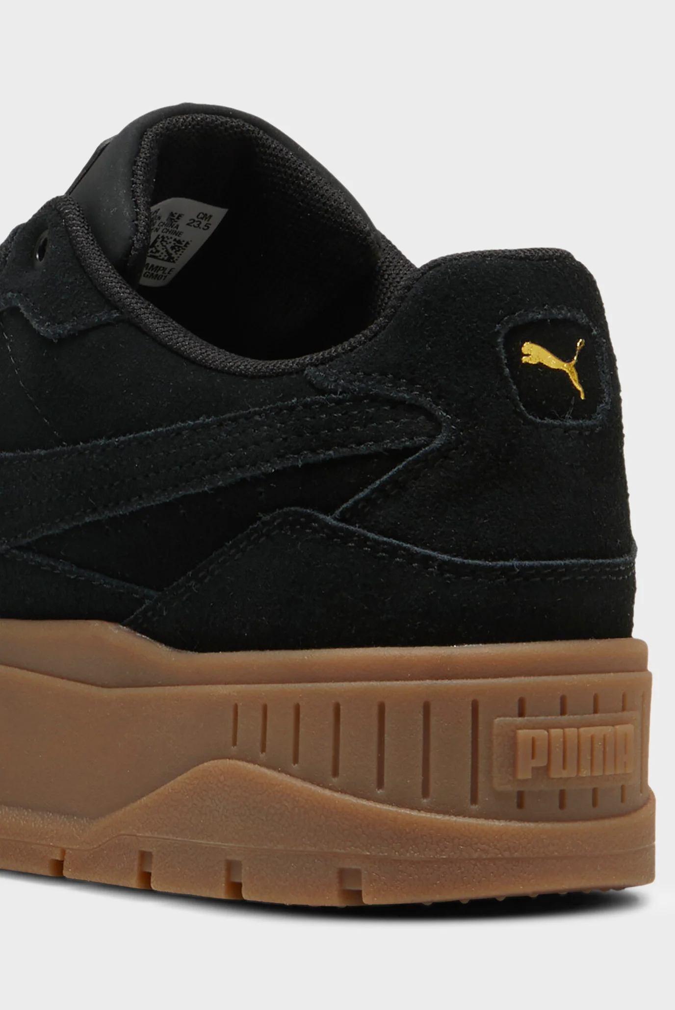 Жіночі чорні замшеві снікерси Karmen II Idol Suede Sneakers Women