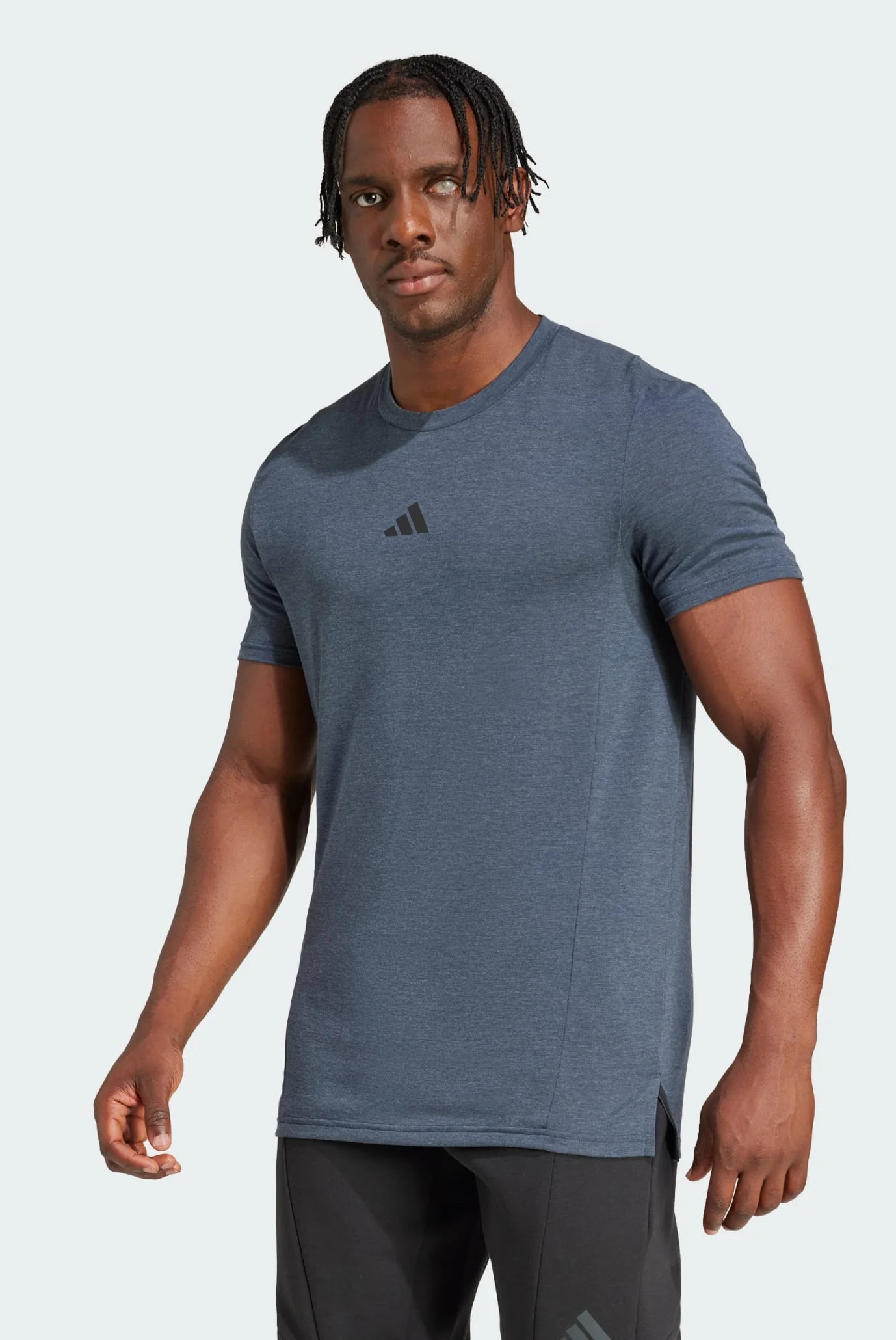 Чоловіча синя футболка Designed for Training Workout adidas JI5770