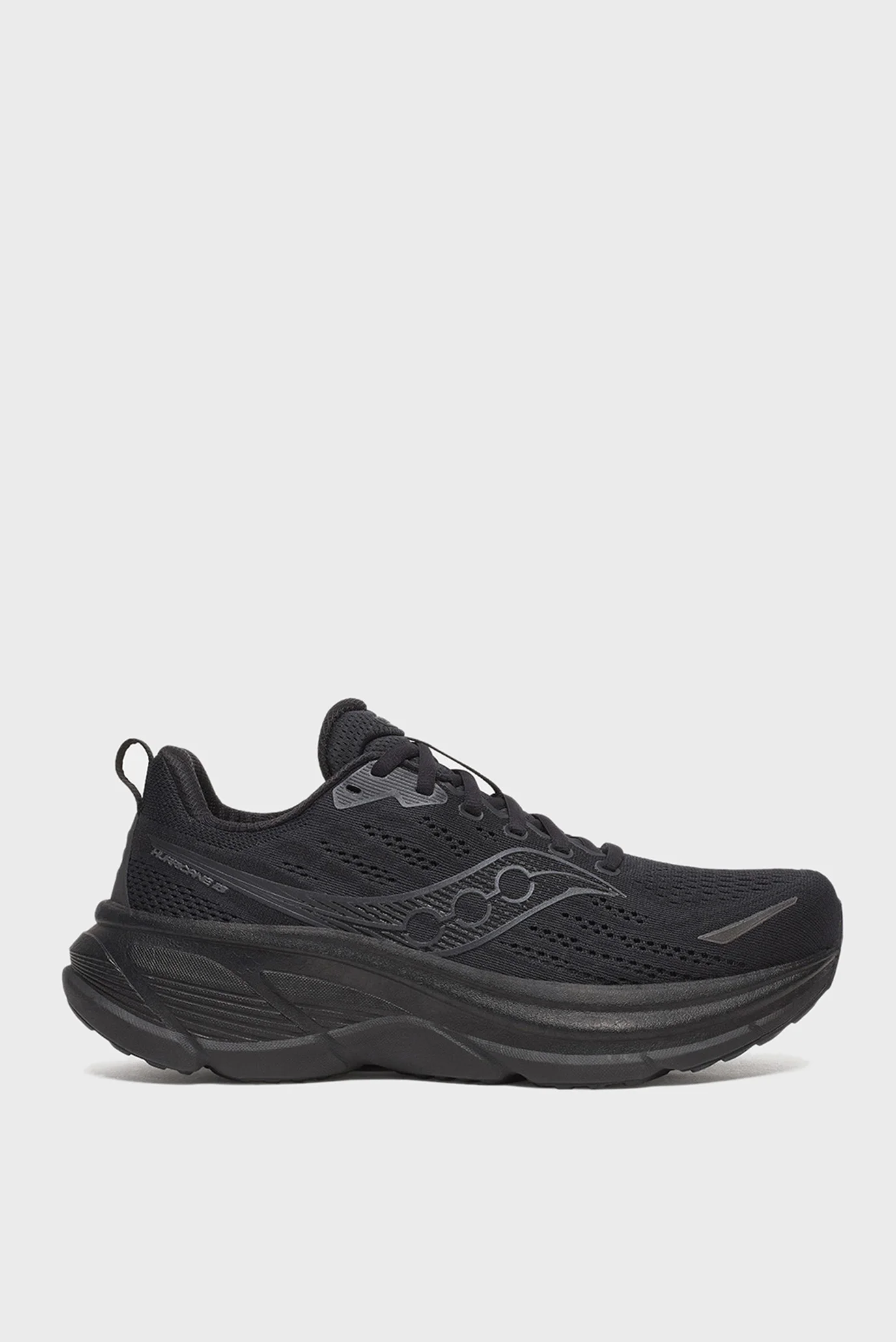 Мужские черные кроссовки HURRICANE 25 Saucony S21026-201 — MD-Fashion
