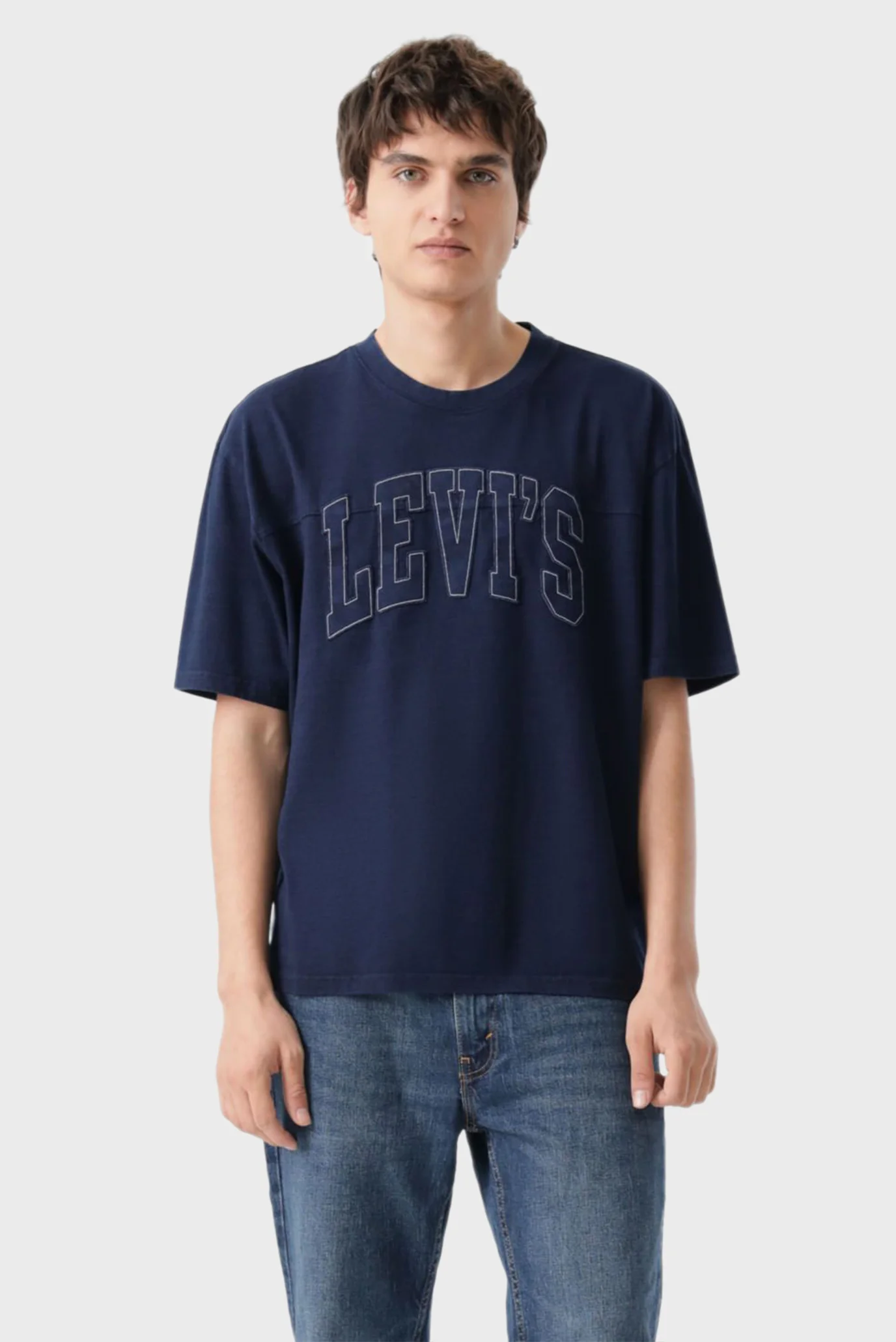 Мужская темно-синяя футболка Levi's® 003QV;0002 — MD-Fashion