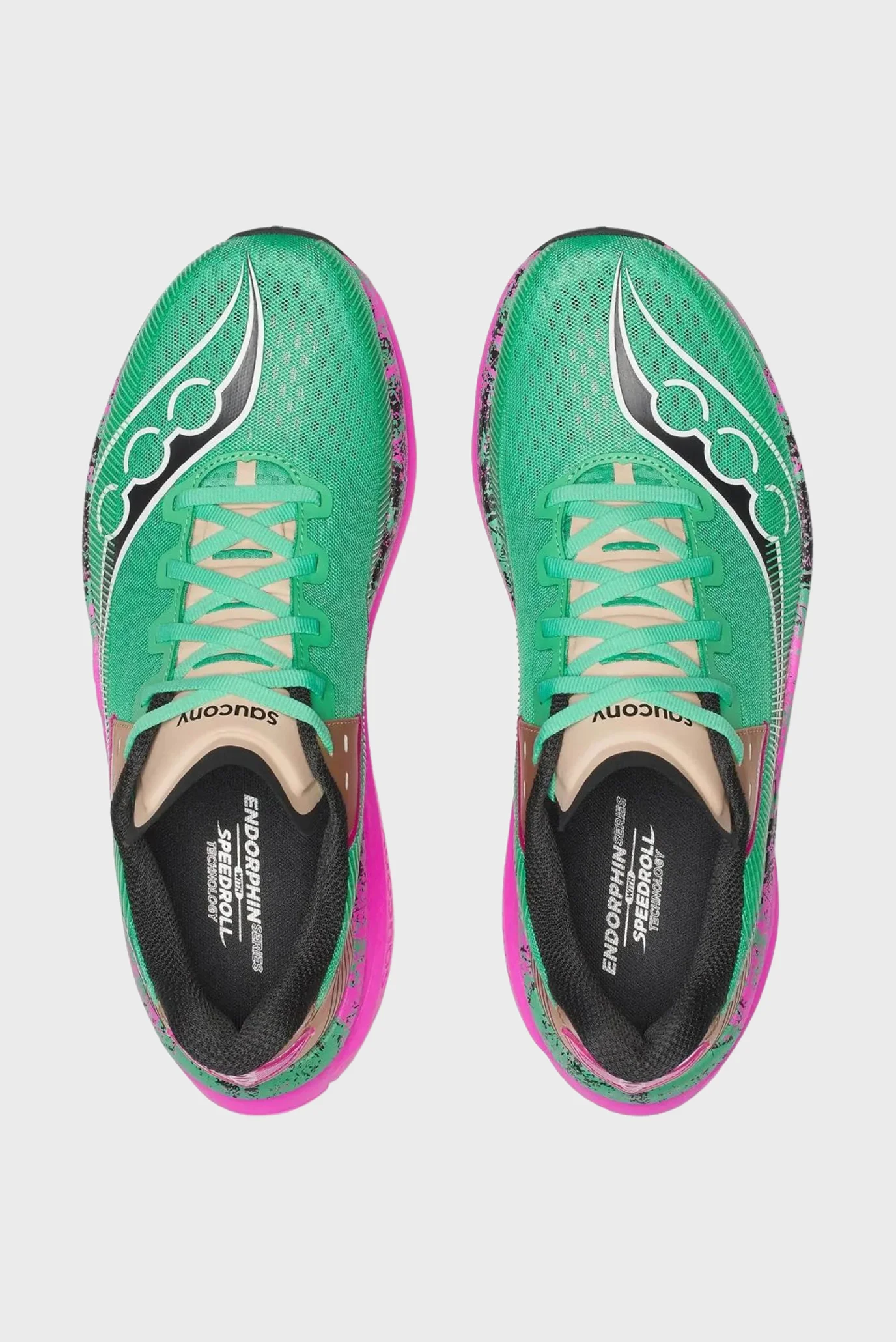Мужские зеленые кроссовки ENDORPHIN AZURA HI OCTANE Saucony S21070