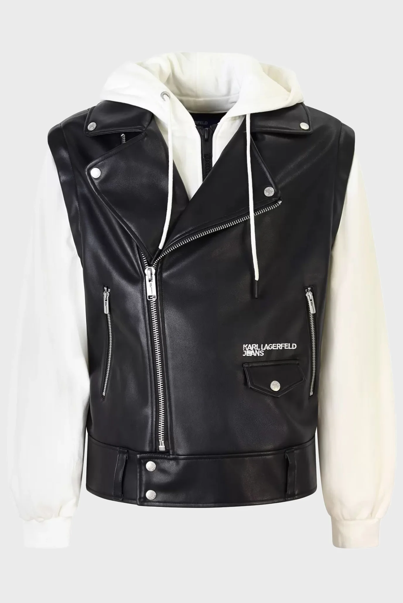Мужская куртка 2в1 KLJ MIXED MATERIAL JACKET Karl Lagerfeld Jeans