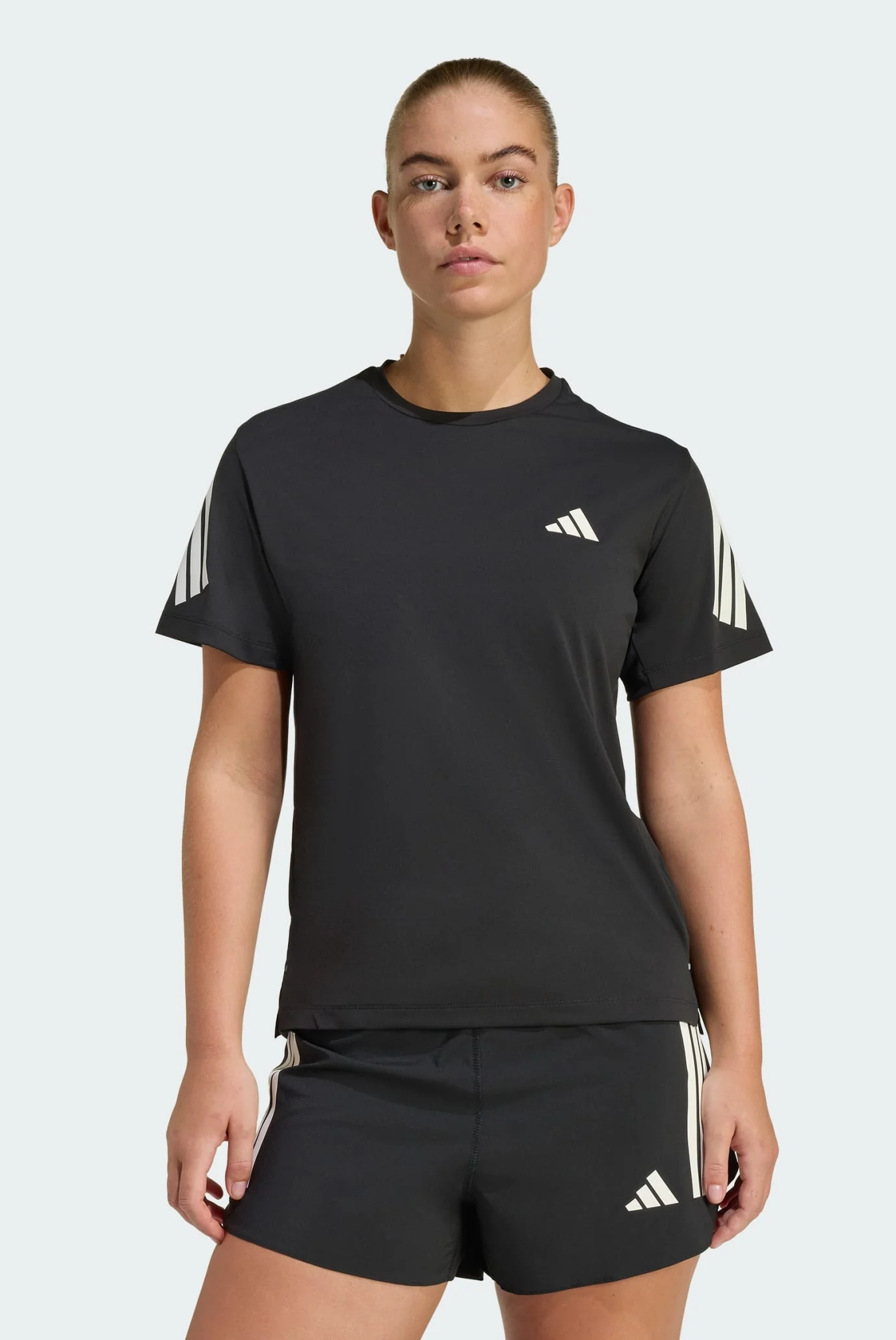 Женская черная футболка adi365 Climacool adidas JZ5114 — MD-Fashion