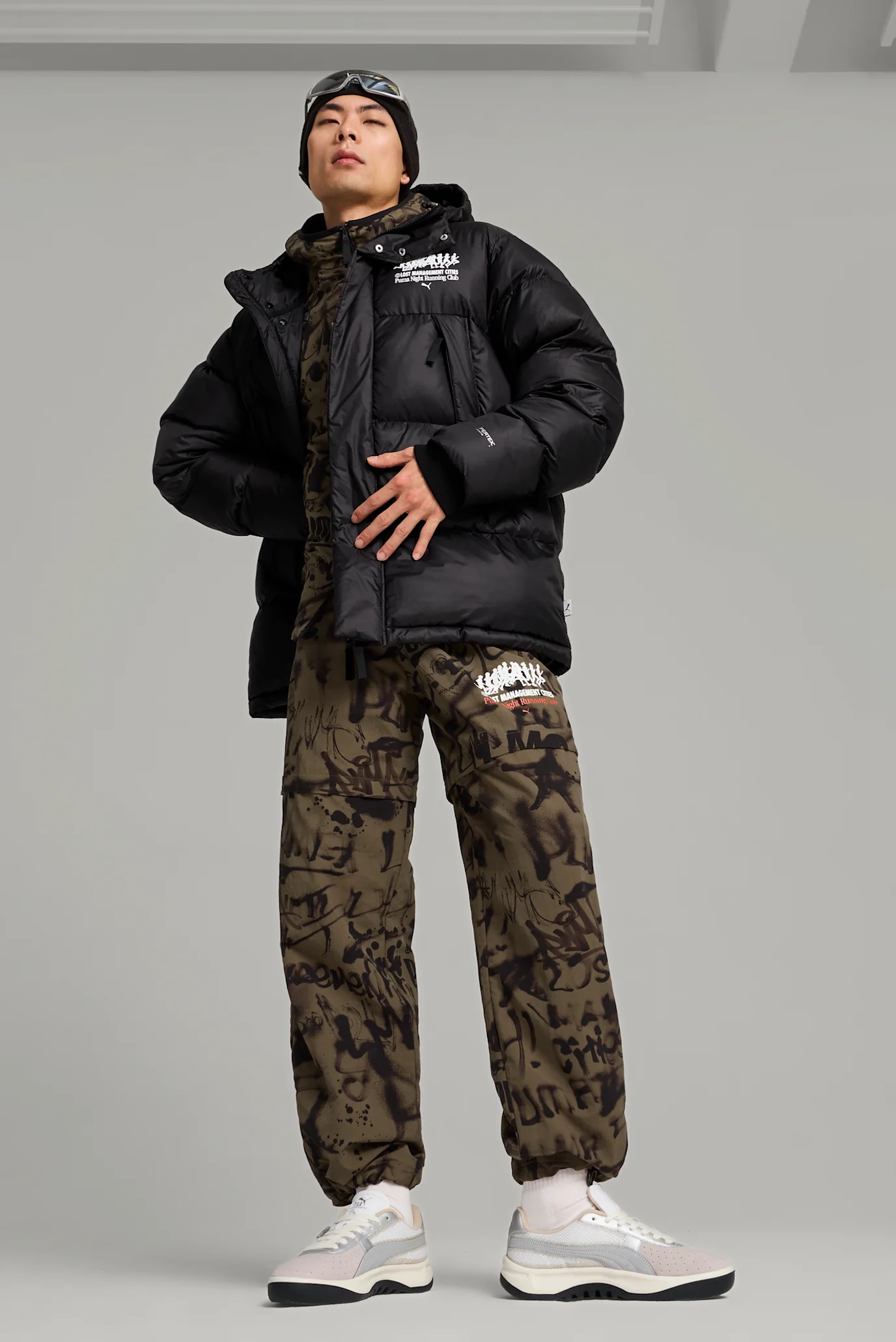 Чоловіча чорна куртка PUMA x LMC MMQ Pertex Jacket Men PUMA