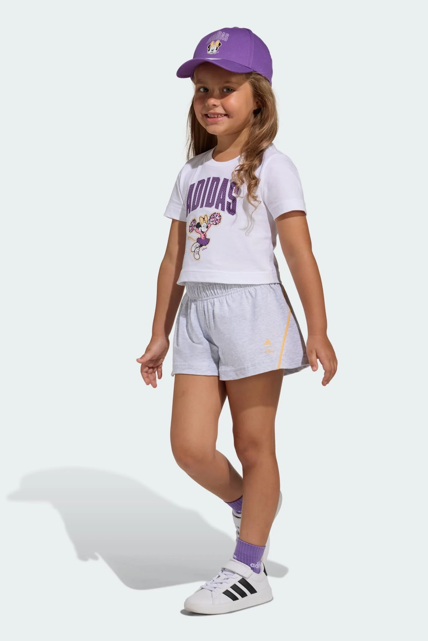 Детский комплект одежды (футболка, юбка-шорты) ADIDAS DISNEY
