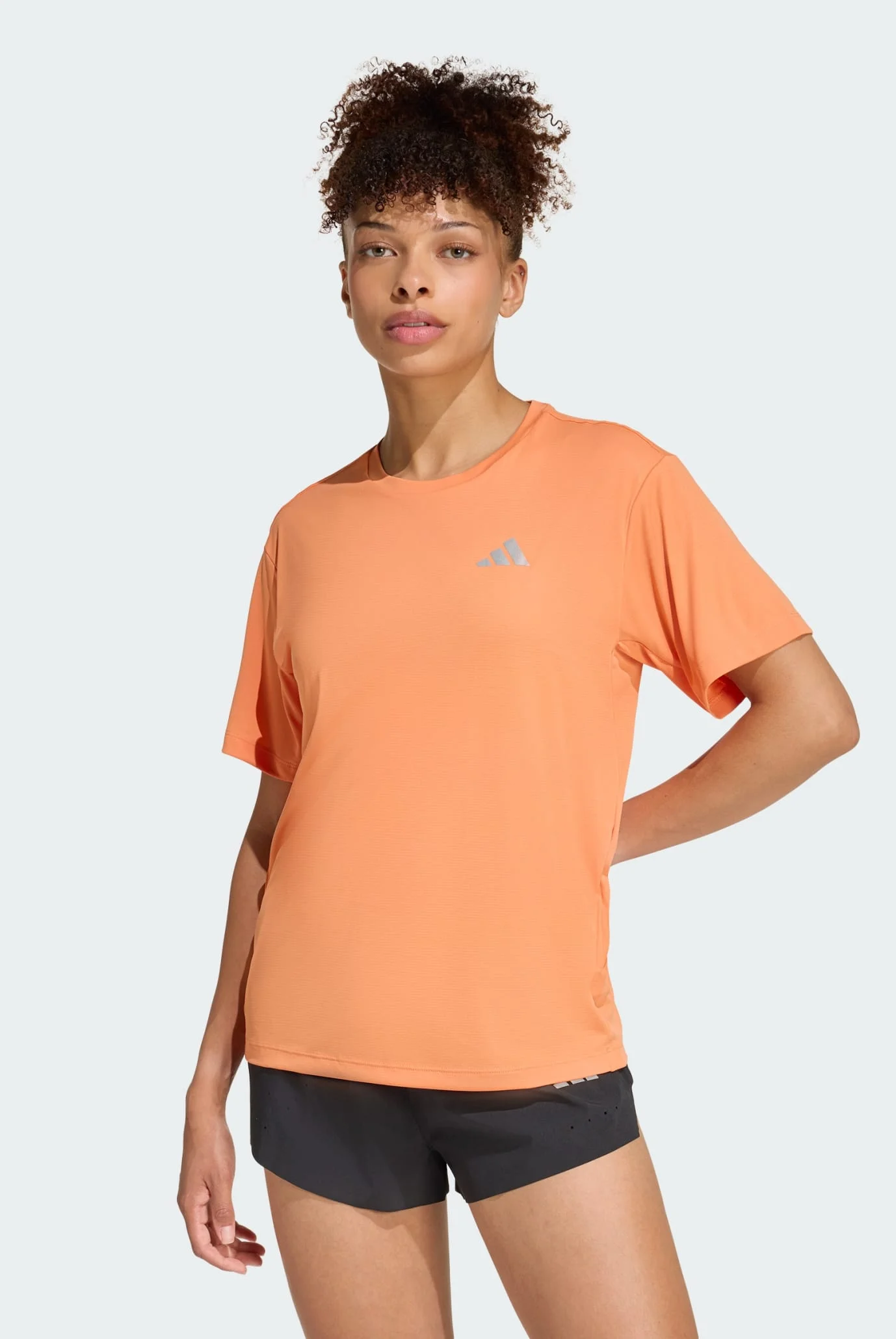 Женская оранжевая футболка adi365 Running Essentials adidas KD0626