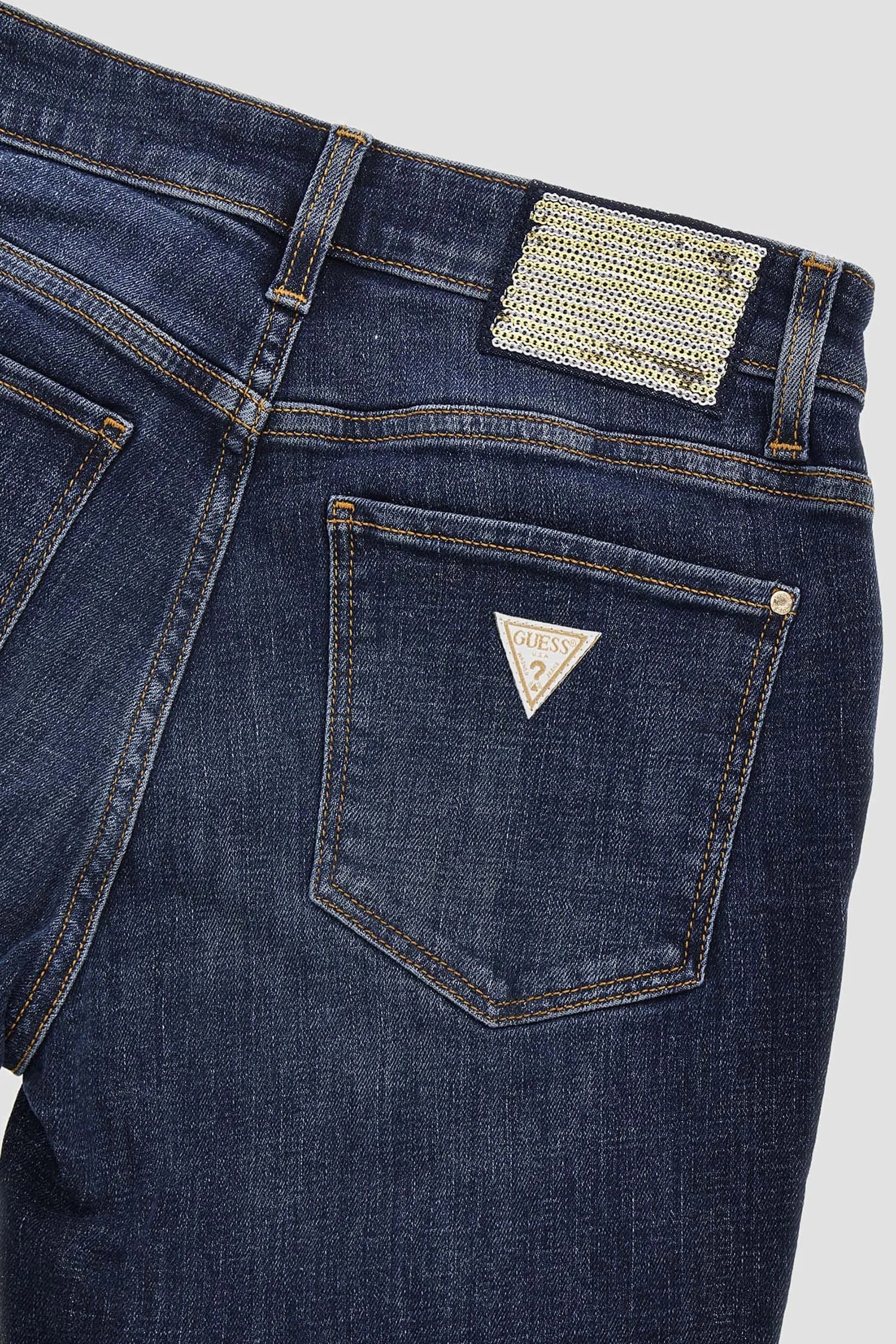 Женские синие джинсы Guess W3BAJ3.D56D1;ATM1 — MD-Fashion