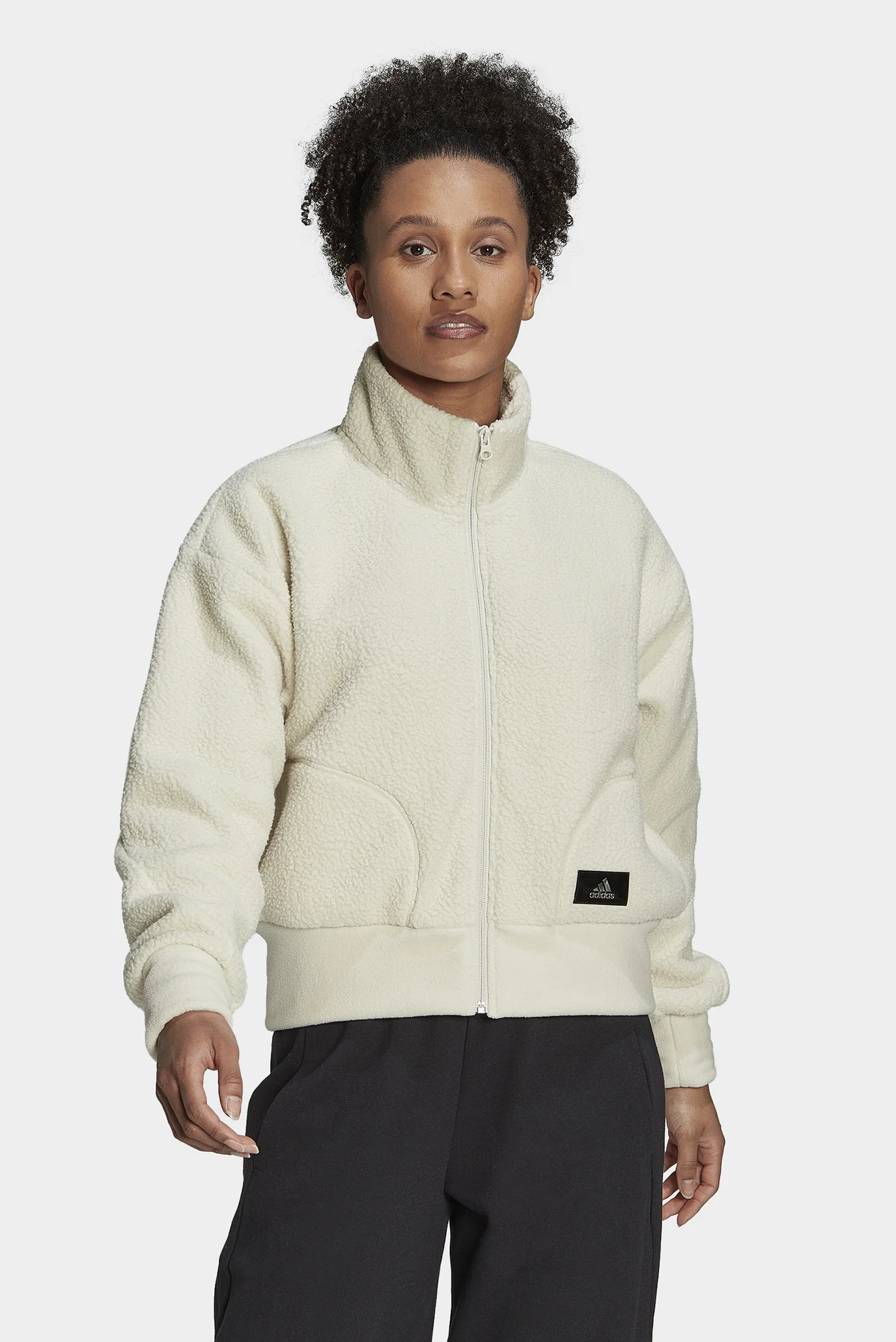 Куртка Holidayz Sherpa adidas HC8820 — MD-Fashion