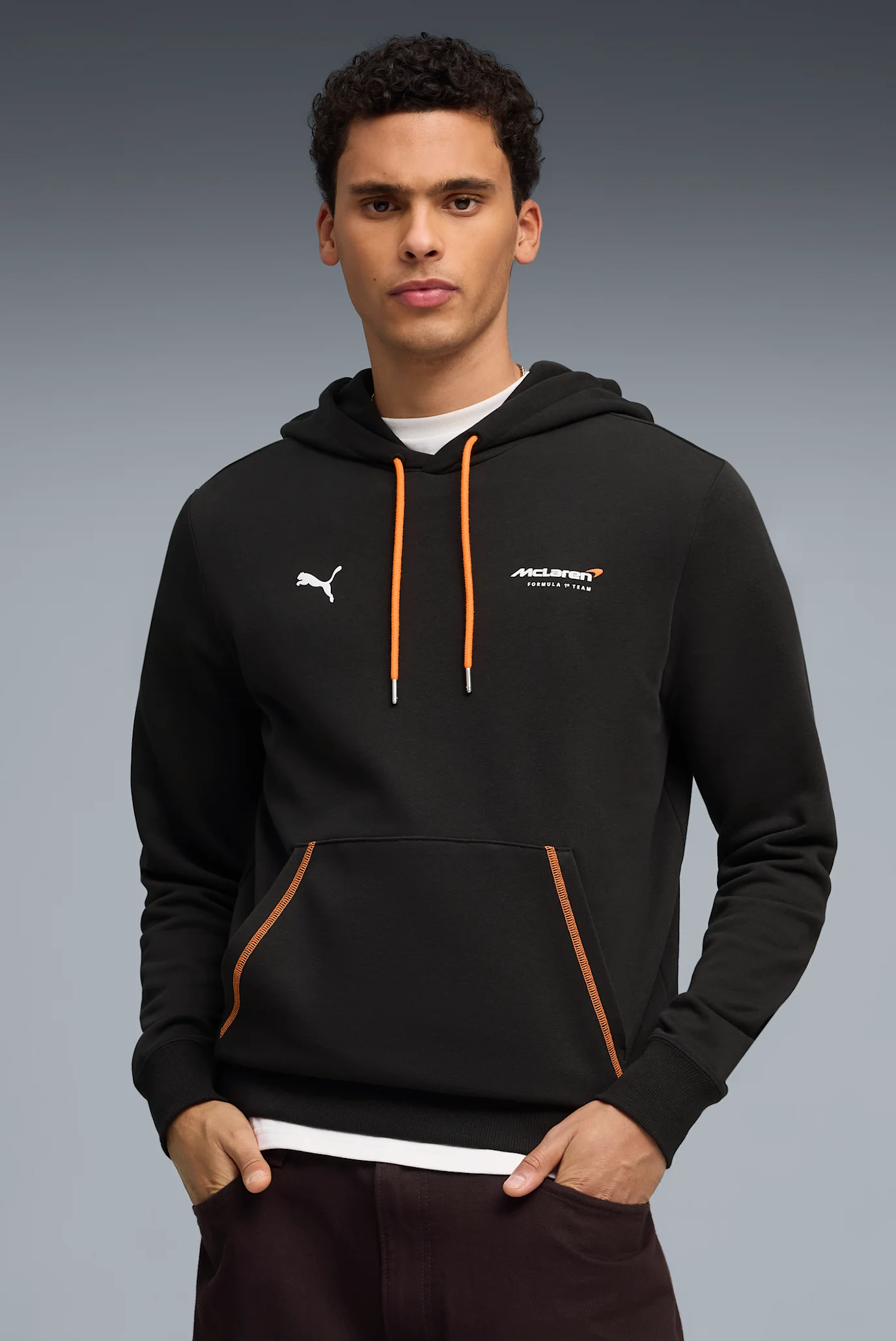 Мужское черное худи McLAREN RACING Graphic Hoodie Men PUMA