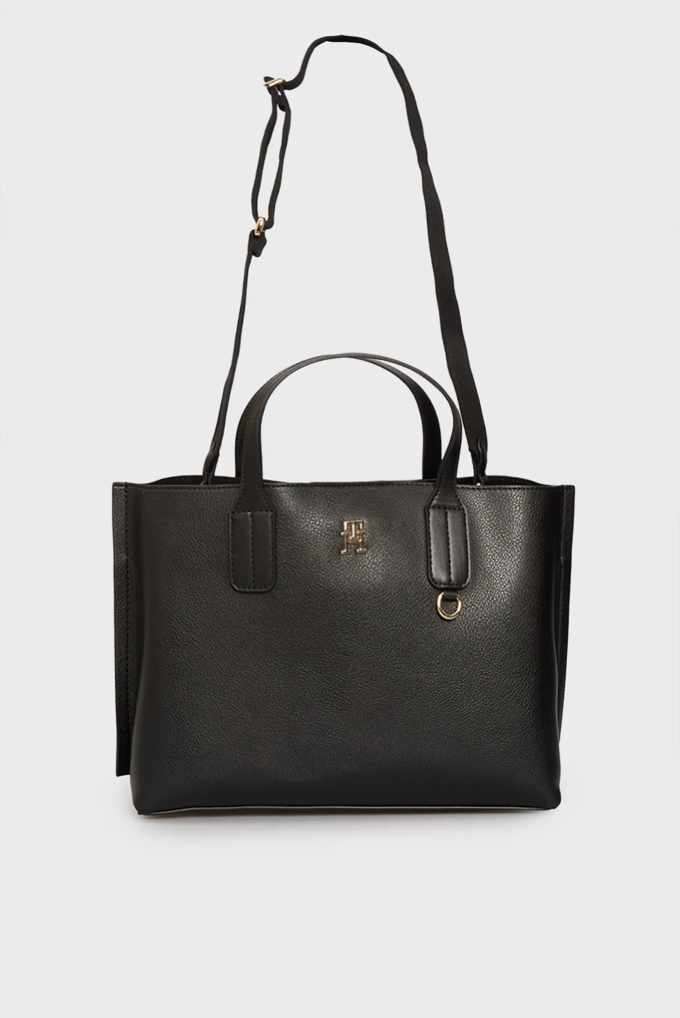 Женская черная сумка DISTINCT MINI TOTE Tommy Hilfiger AW0AW17459