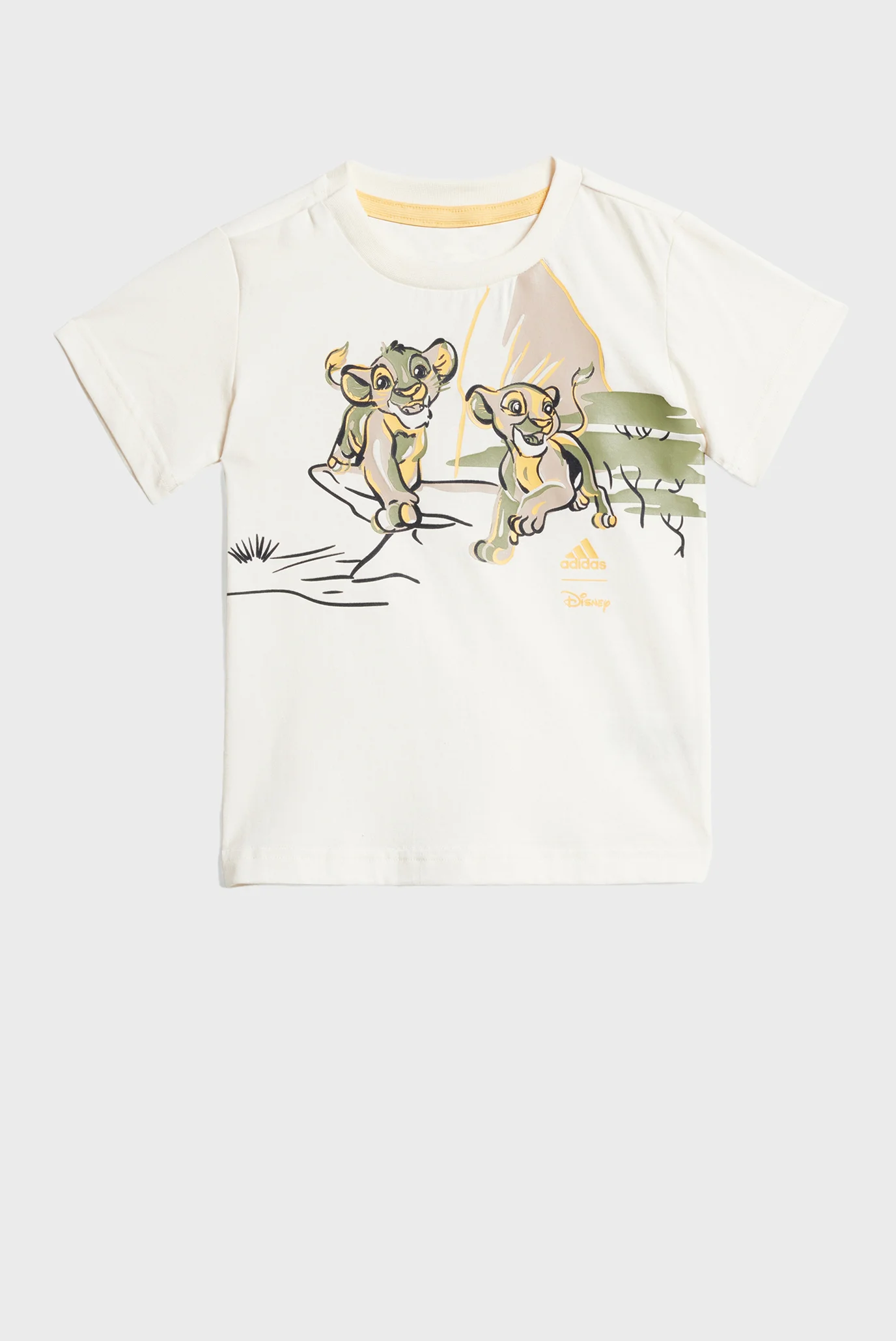 Детский комплект одежды (футболка, шорты) Disney Lion King adidas