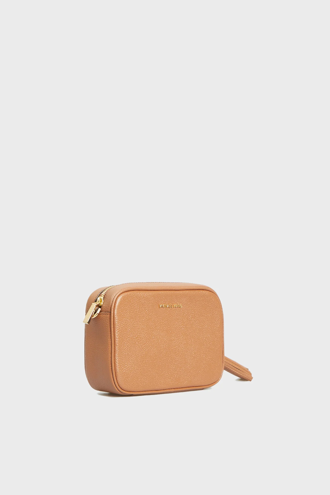 Женская рыжая кожаная сумка JET SET CROSSBODY Michael Kors
