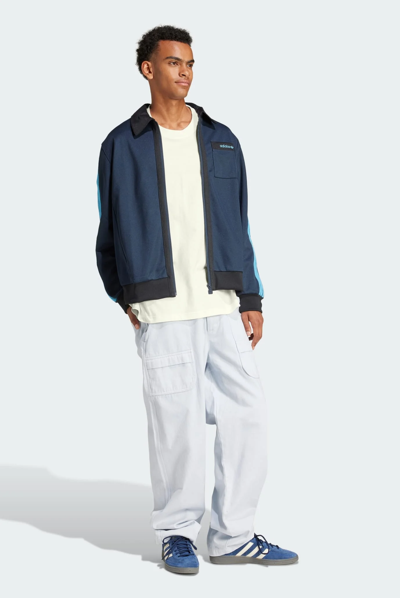 Чоловіча біла футболка SARDINES GRAPHIC adidas KY2923 — MD-Fashion
