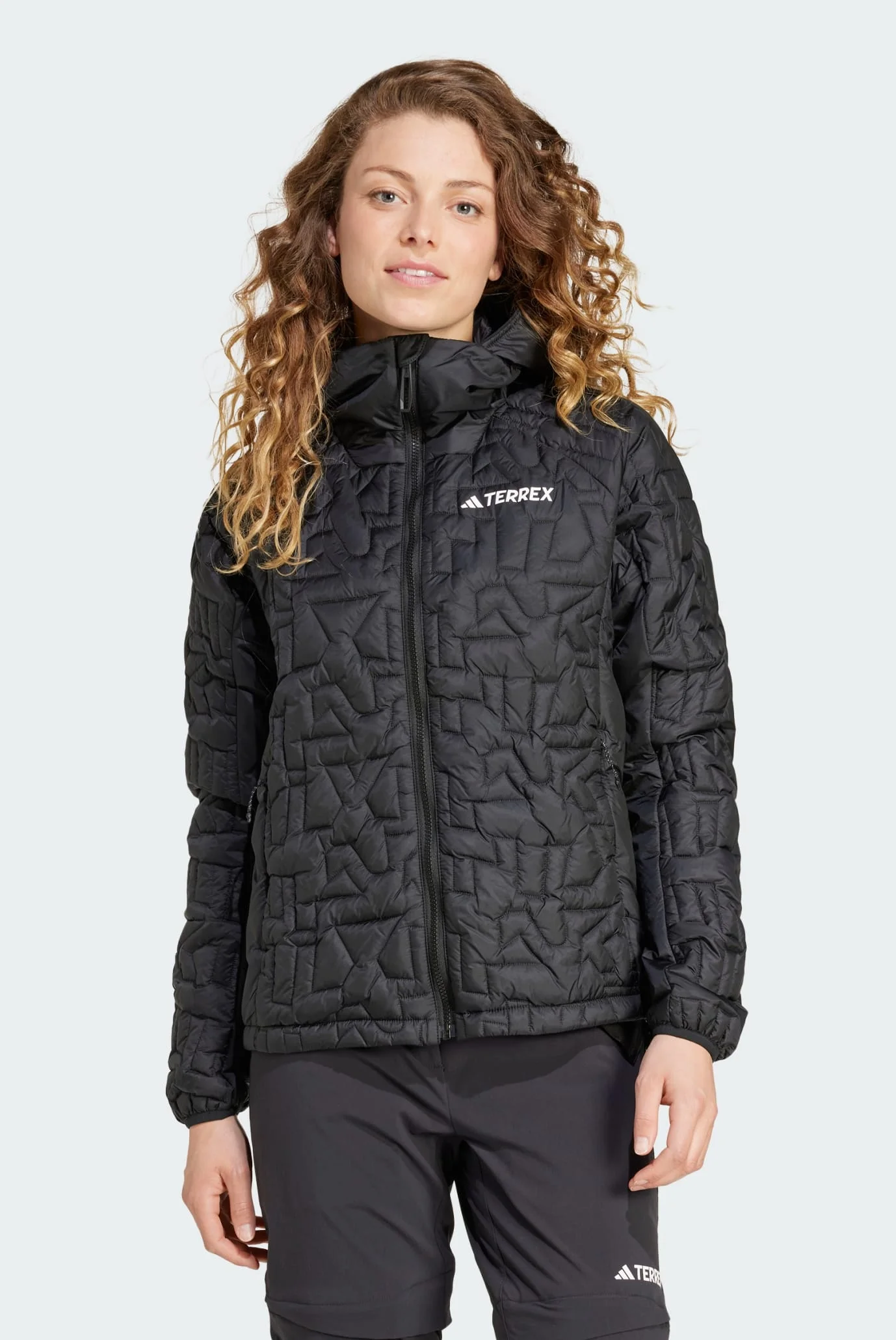アイシャドウ RT- 48920 Жіноча чорна куртка Terrex Xperior PrimaLoft Loose Fill Insulated