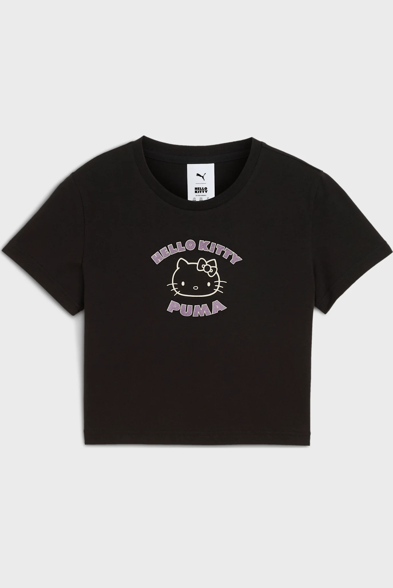 Жіноча чорна футболка PUMA X HELLO KITTY AND FRIENDS Graphic Baby