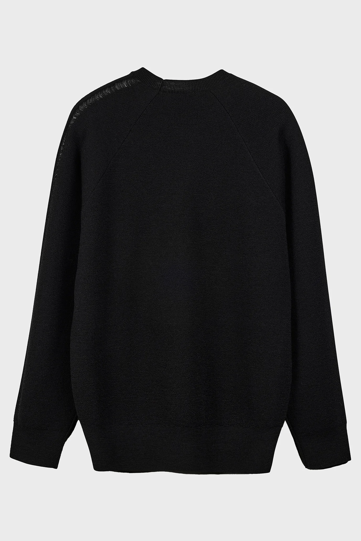 Чорний джемпер Y-3 Logo Knit Crew (унісекс) adidas IW7483 — MD-Fashion