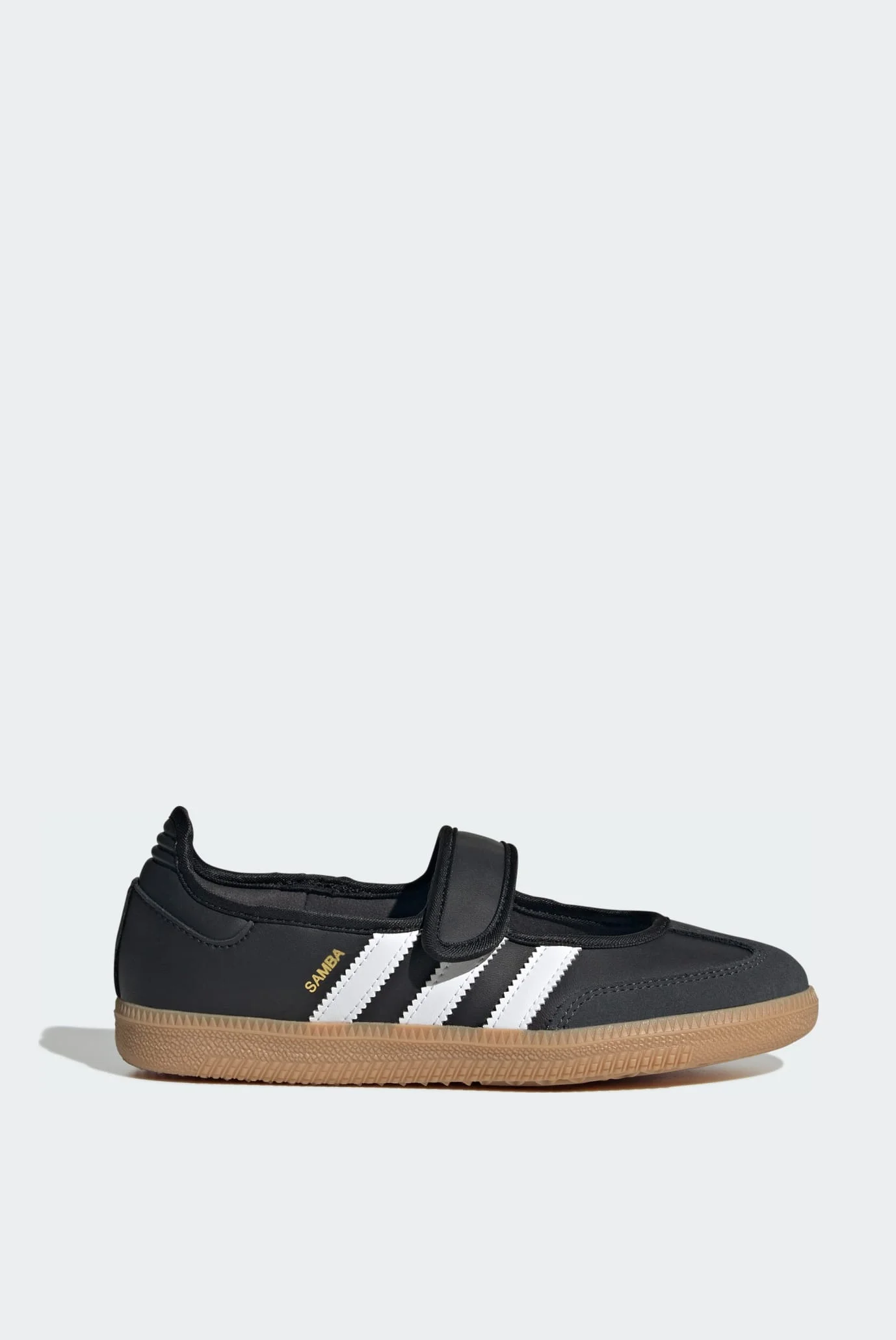 Дитячі чорні шкіряні балетки Samba Jane Kids adidas JR7437 — MD-Fashion