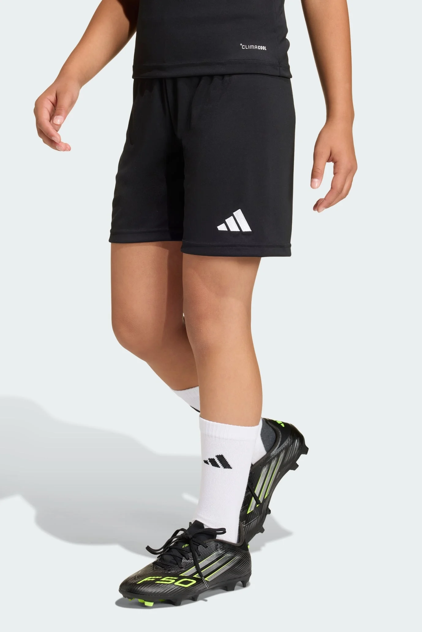 Дитячі чорні шорти Entrada26 Kids adidas JZ6531 — MD-Fashion
