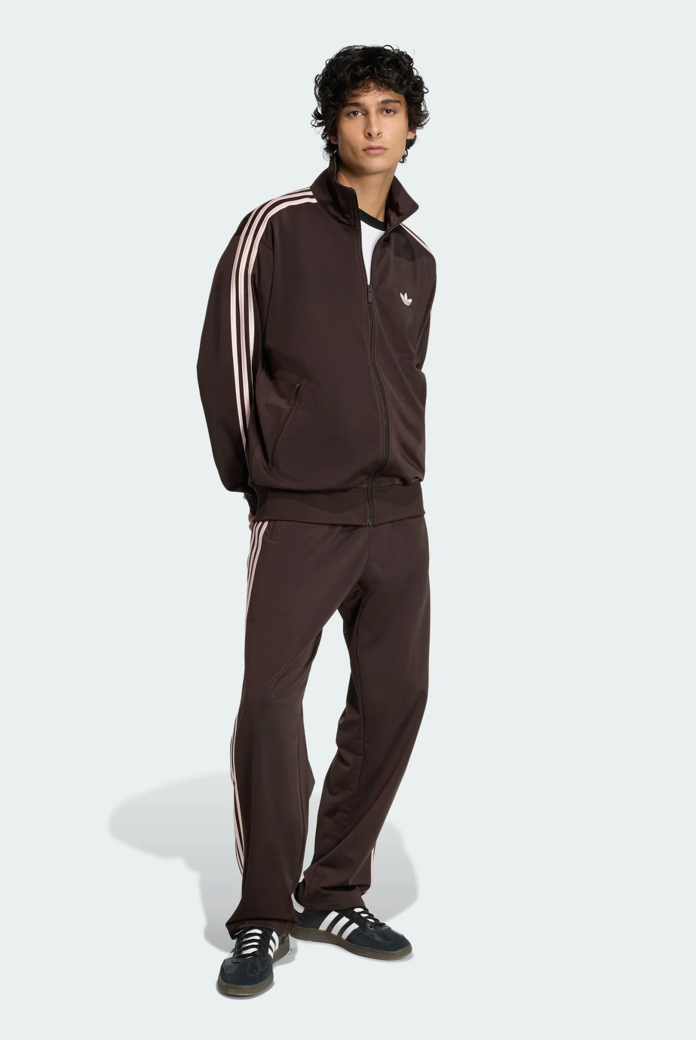 Чоловіча коричнева спортивна кофта FIREBIRD adidas KD8309 — MD-Fashion