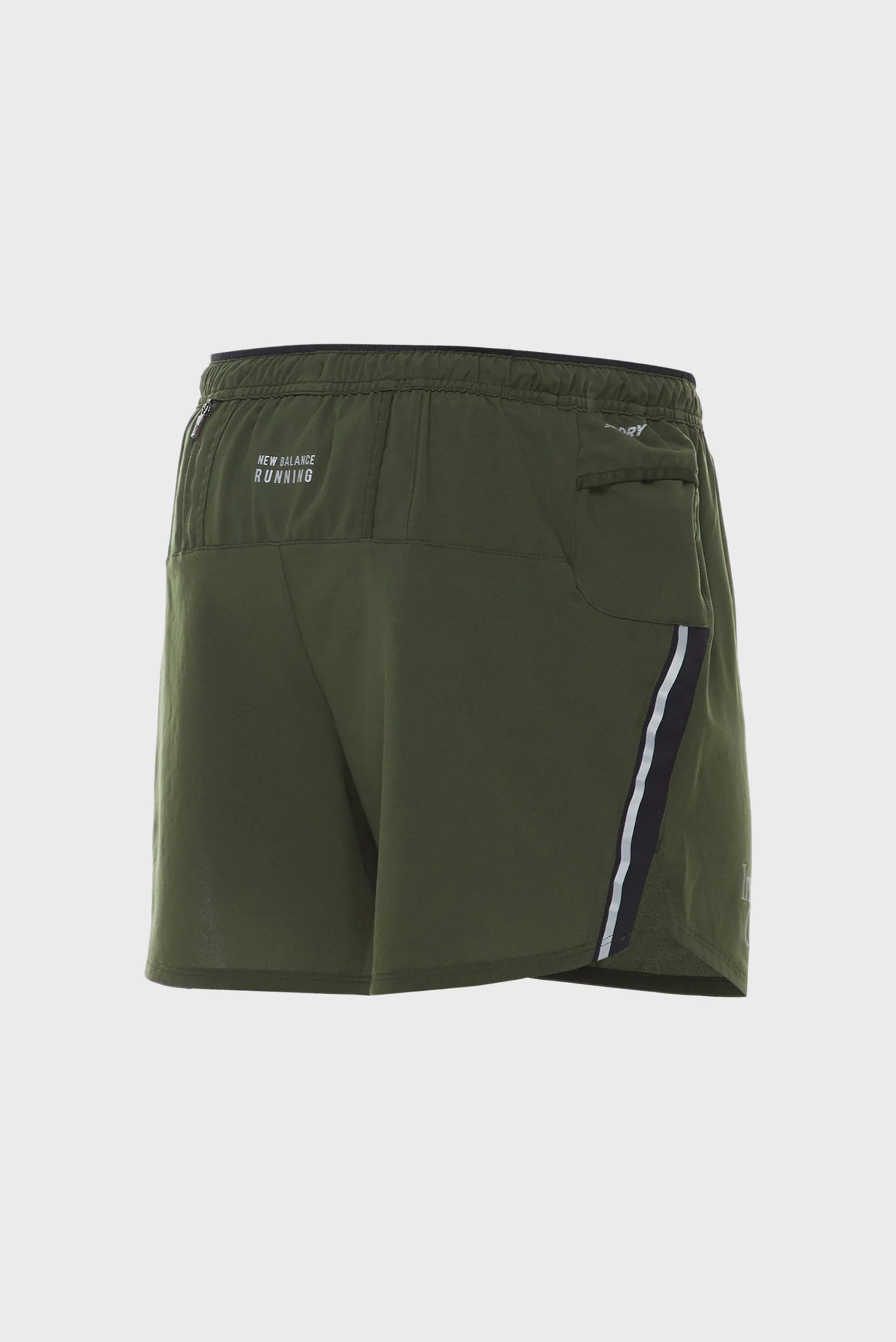 Чоловічі зелені шорти Impact 5 Inch New Balance MS21278KOU — MD