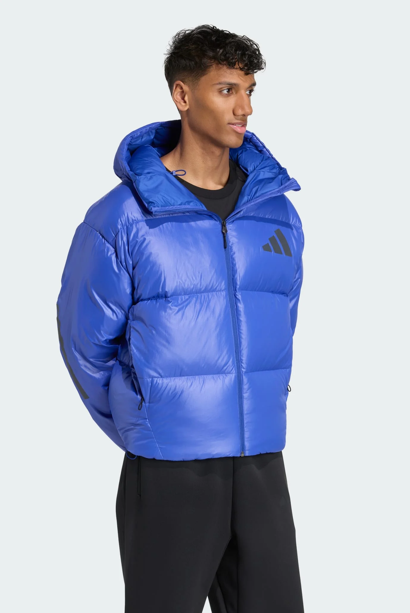 Мужской синий пуховик ADIDAS Z.N.E. Puffer Climawarm adidas JW1515