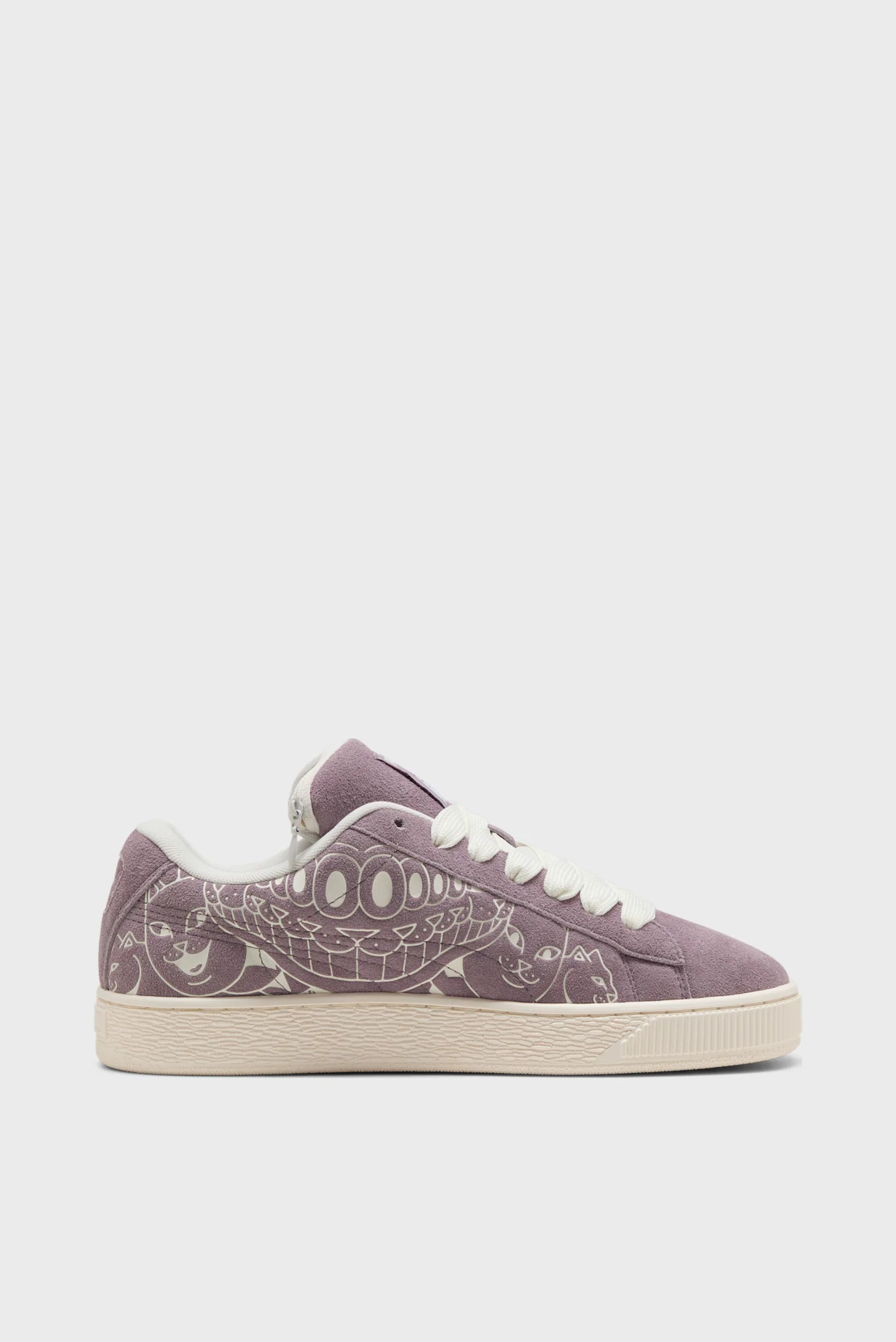 Фиолетовые замшевые сникерсы PUMA x RIPNDIP Suede XL Sneakers