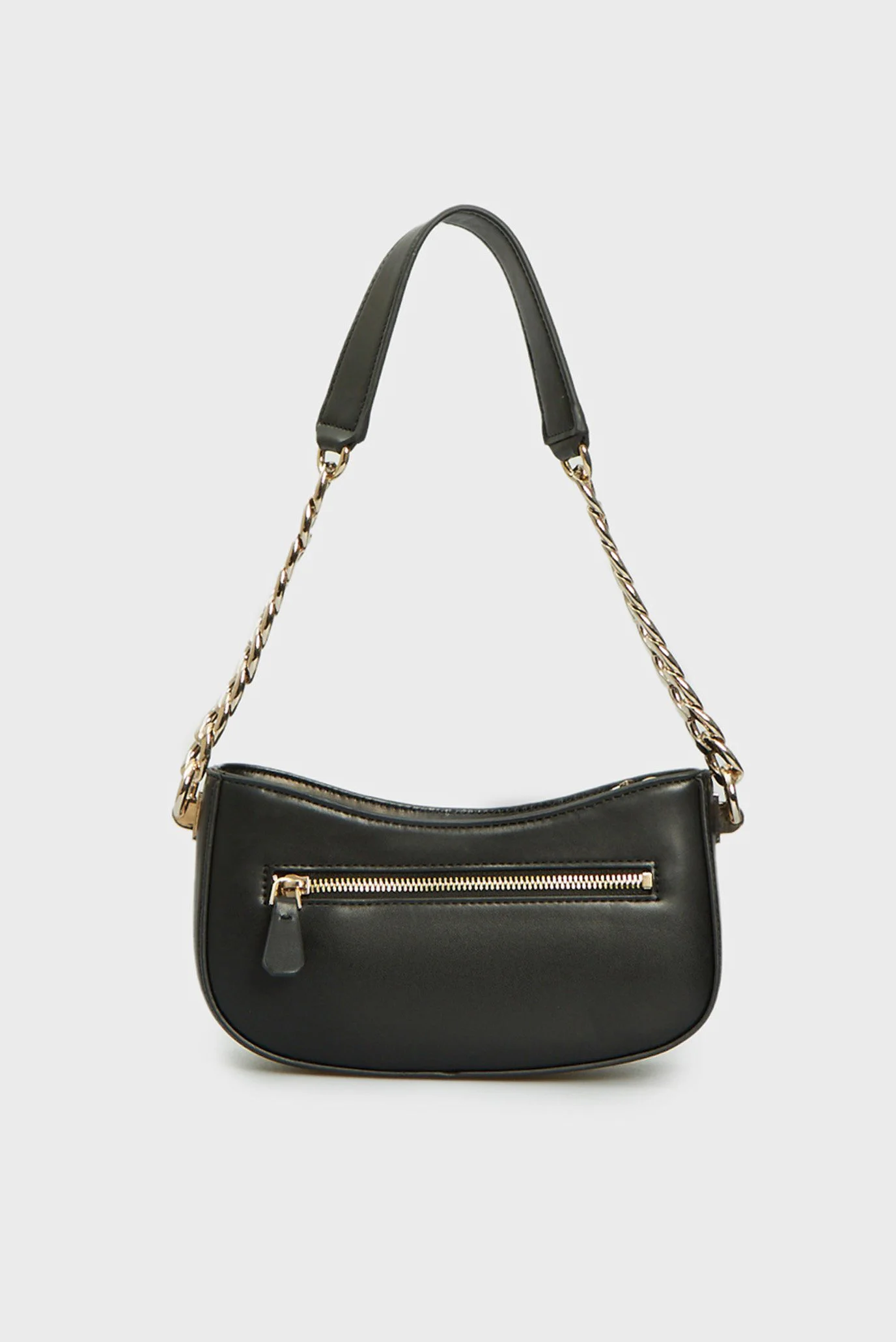 Жіноча чорна сумка EVELUNE TOP ZIP SHOULDER BAG Guess HWVG9353180